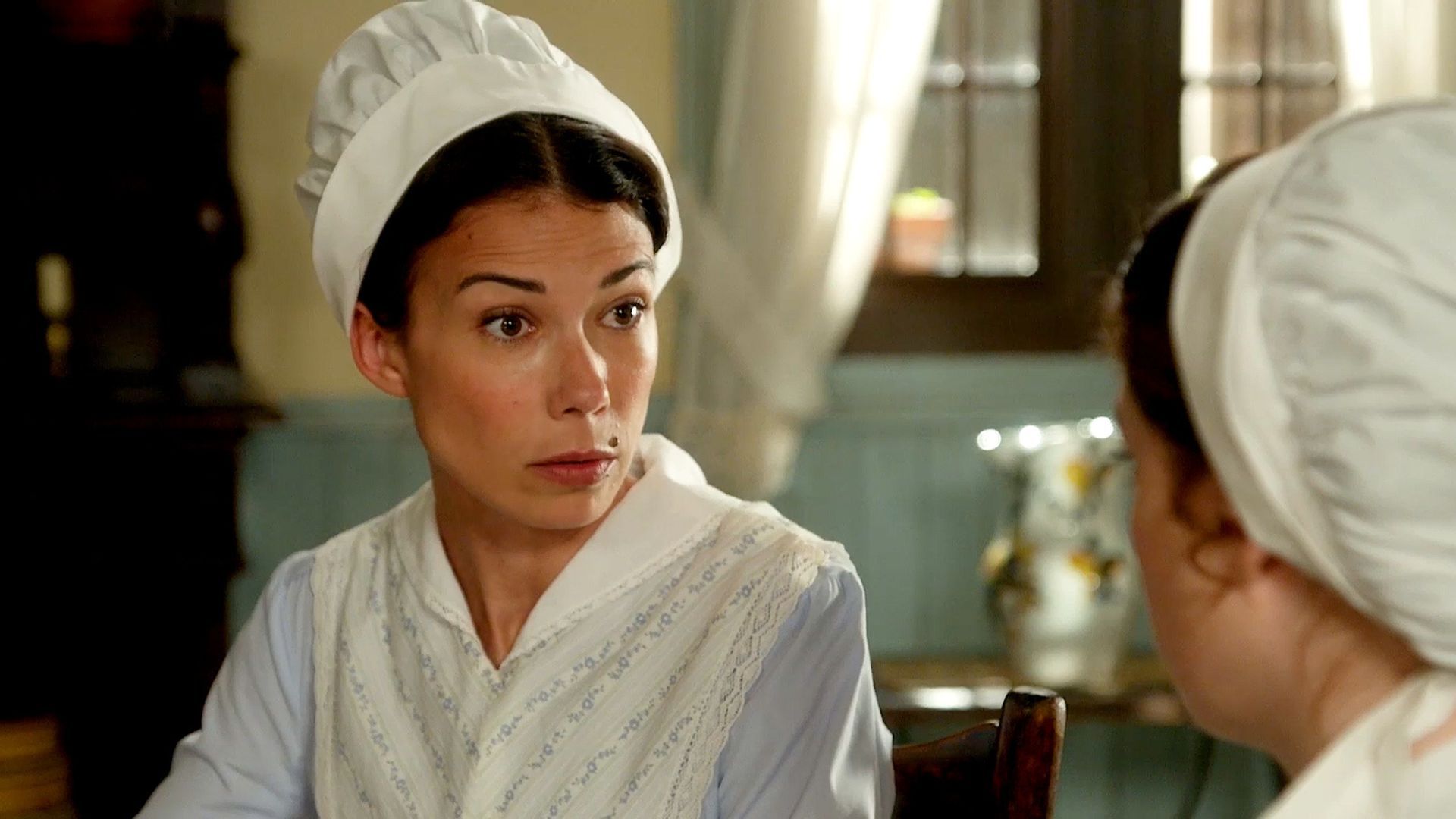 Andrea Del Rio (Teresa) in una scena de La Promessa