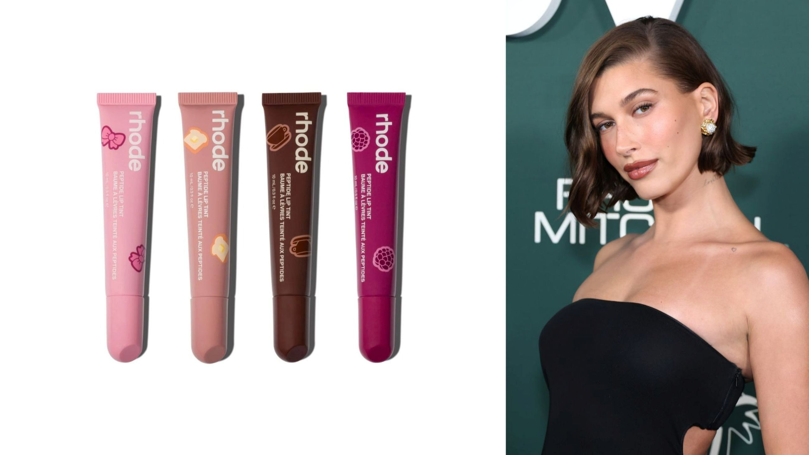 Rhode, The Scented Peptide Lip Tint Set - Courtesy Press Office; Credits Getty Images