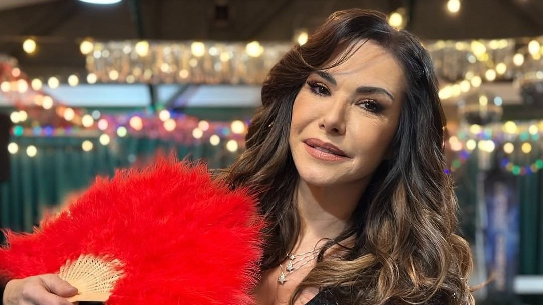 Emanuela Folliero durante la festa per i suo i 60 anni