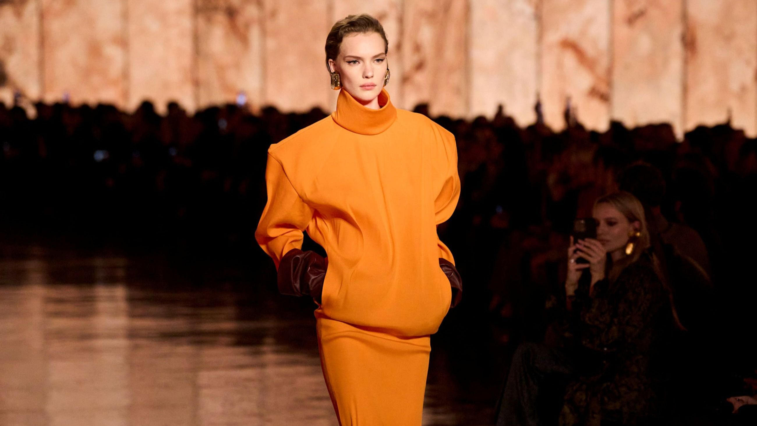 Saint Laurent FW25 - Credits Launchmetrics.com/Spotlight