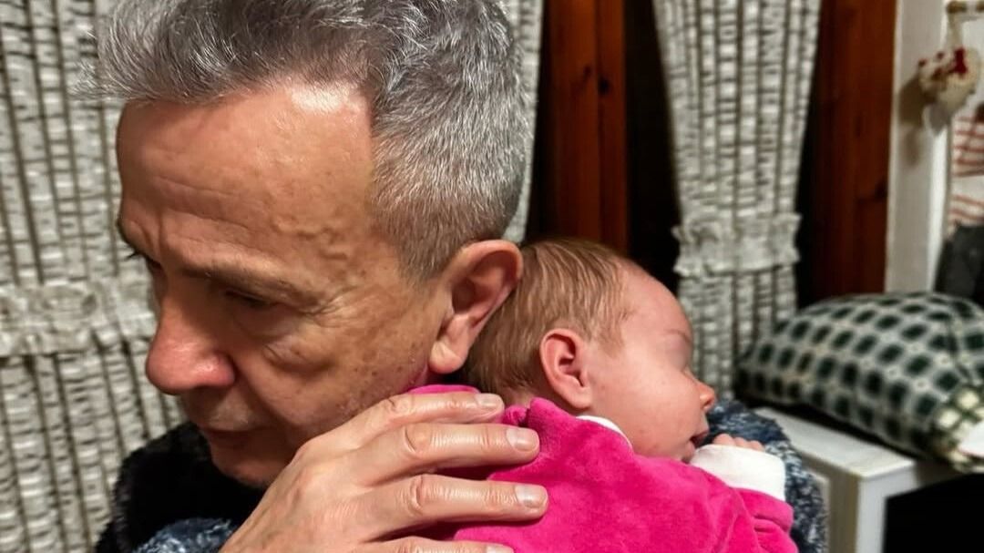 Pupo con la nipote Gemma