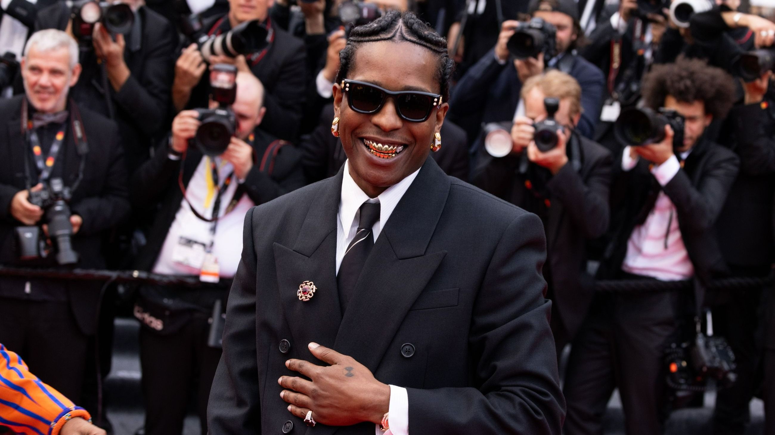 A$AP Rocky alla 78ª edizione del Festival di Cannes - Credits Getty Images