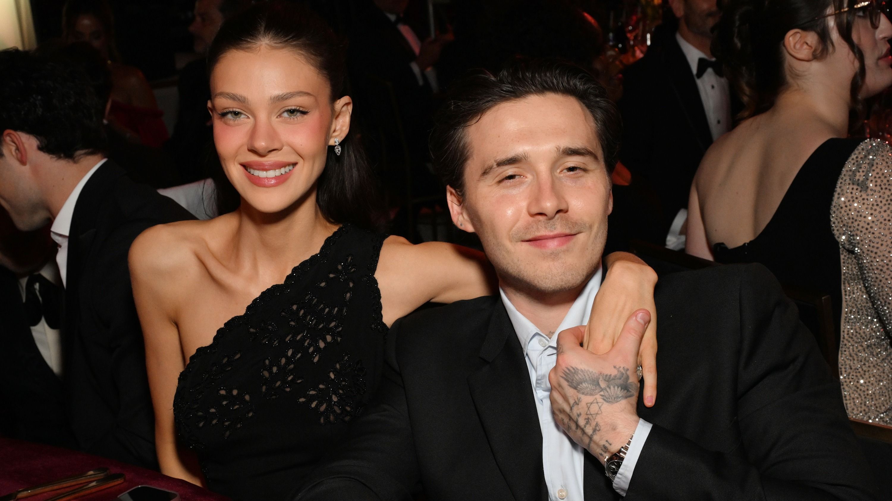 Nicola Peltz Beckham e Brooklyn Peltz Beckham partecipano alla 34ª edizione dell’Academy Awards Viewing Party della Elton John AIDS Foundation, il 15 marzo 2026, a West Hollywood, in California - Credits: Getty Images
