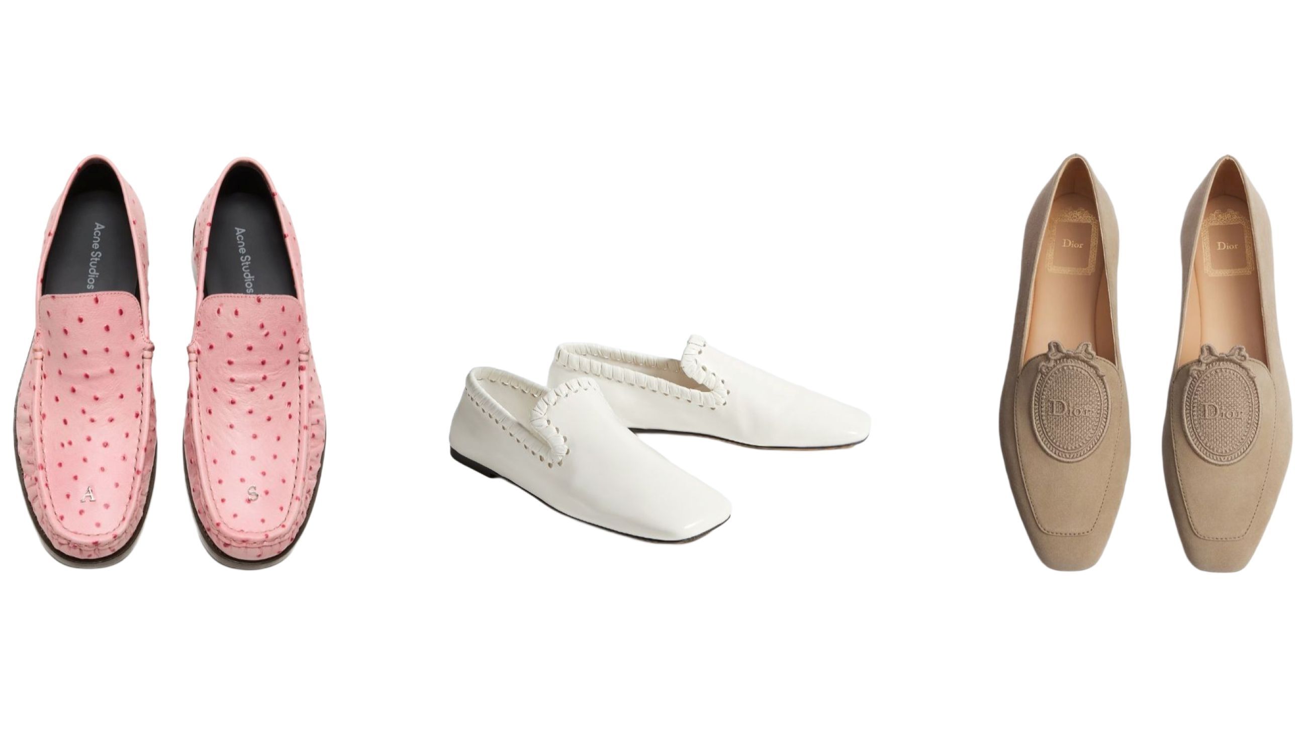 Acne Studios; Bottega Veneta; Dior - Credits: Courtesy Press Office