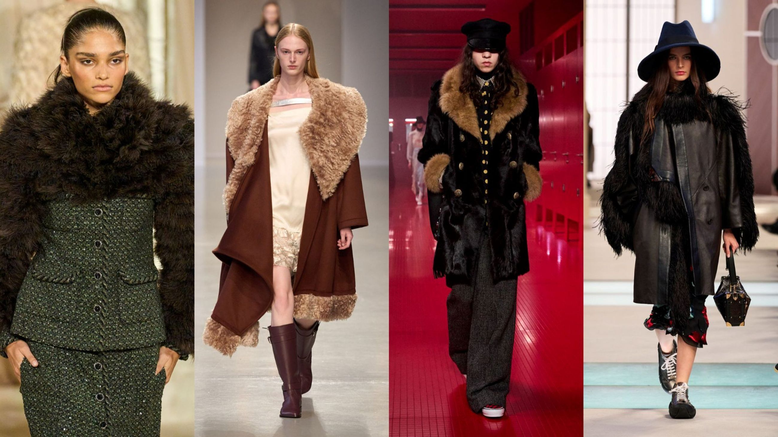 Chanel FW25; Niccolò Pasqualetti FW25; Valentino FW25; Louis Vuitton FW25 - Credits: Launchmetrics.com/Spotlight
