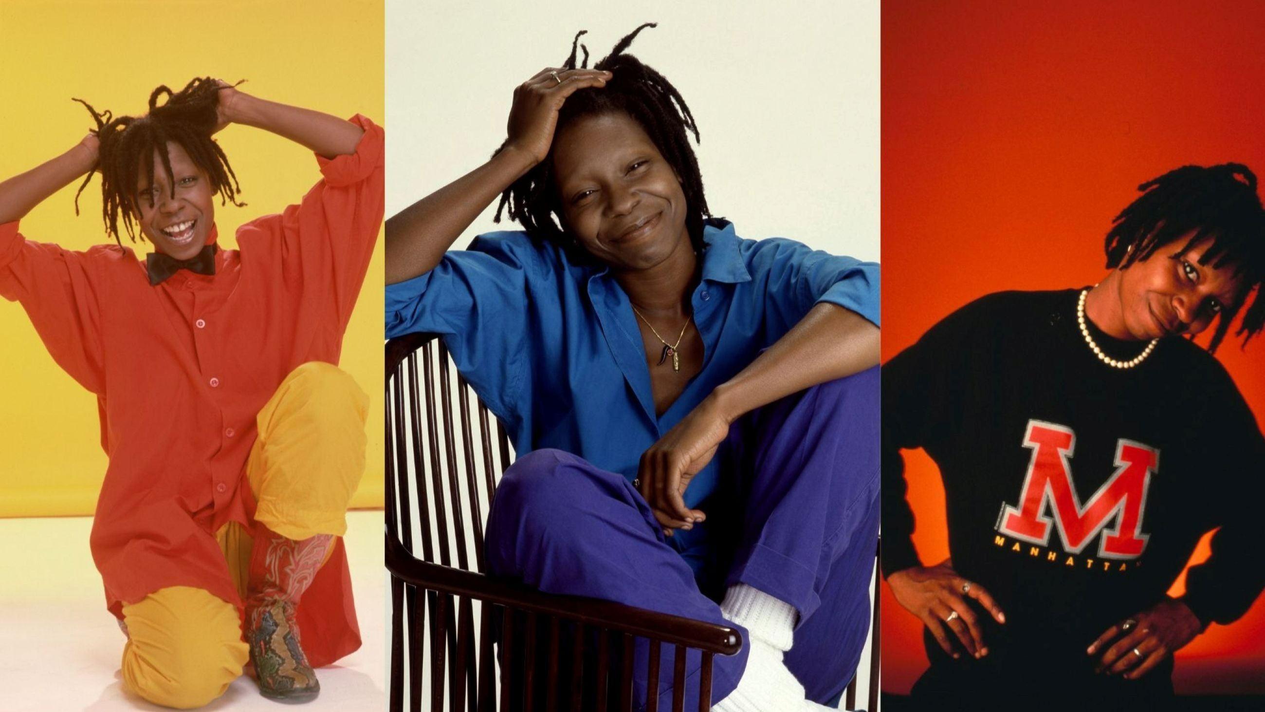 Whoopi Goldberg posa per diversi set fotografici - Credits Getty Images