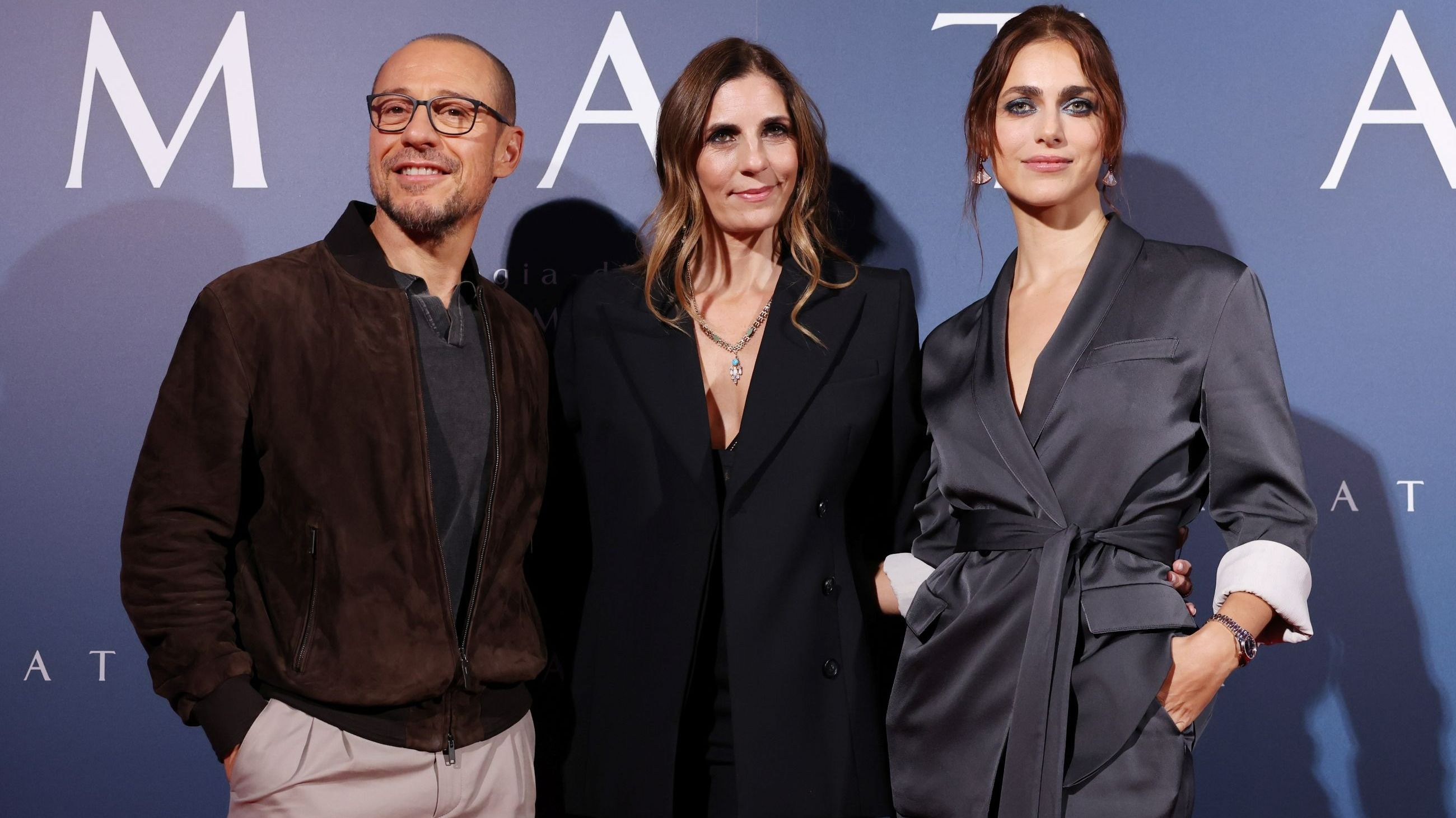 Stefano Accorsi, Elisa Amoruso e Miriam Leone - Credits Getty Images