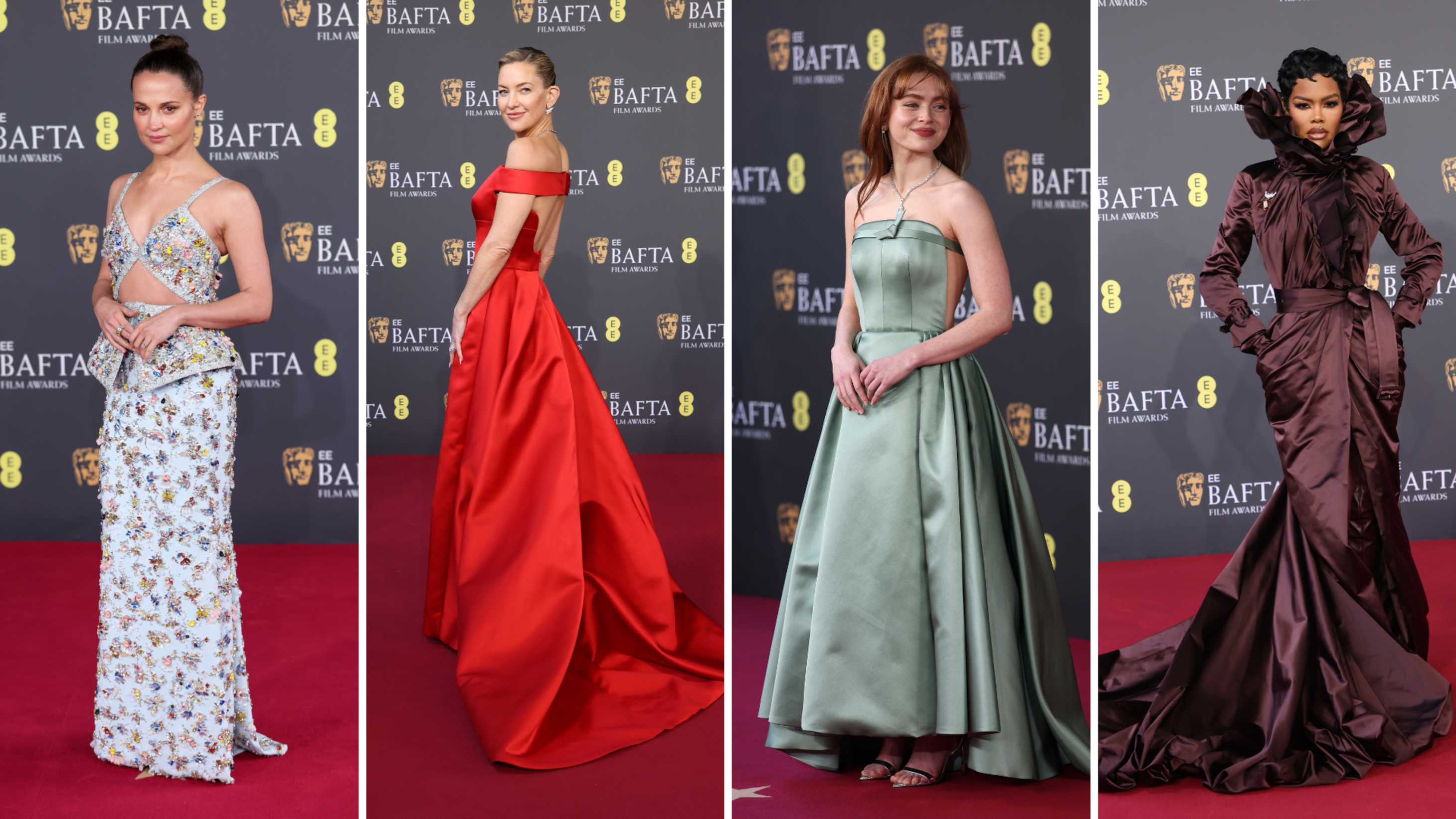 Da sinistra: Alicia Vikander; Kate Hudson; Sadie Sink; Teyana Taylor - Credits: Getty Images