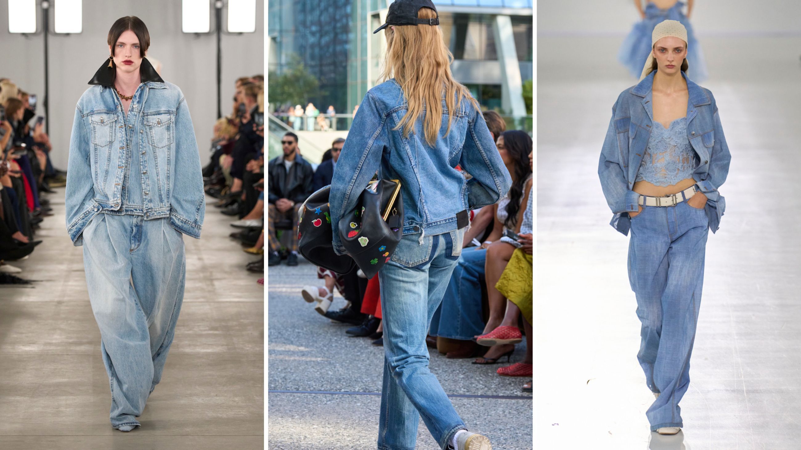 Da sinistra: Sportmax; Coach; Scervino SS26 - Credits Launchmetrics.com/Spotlight