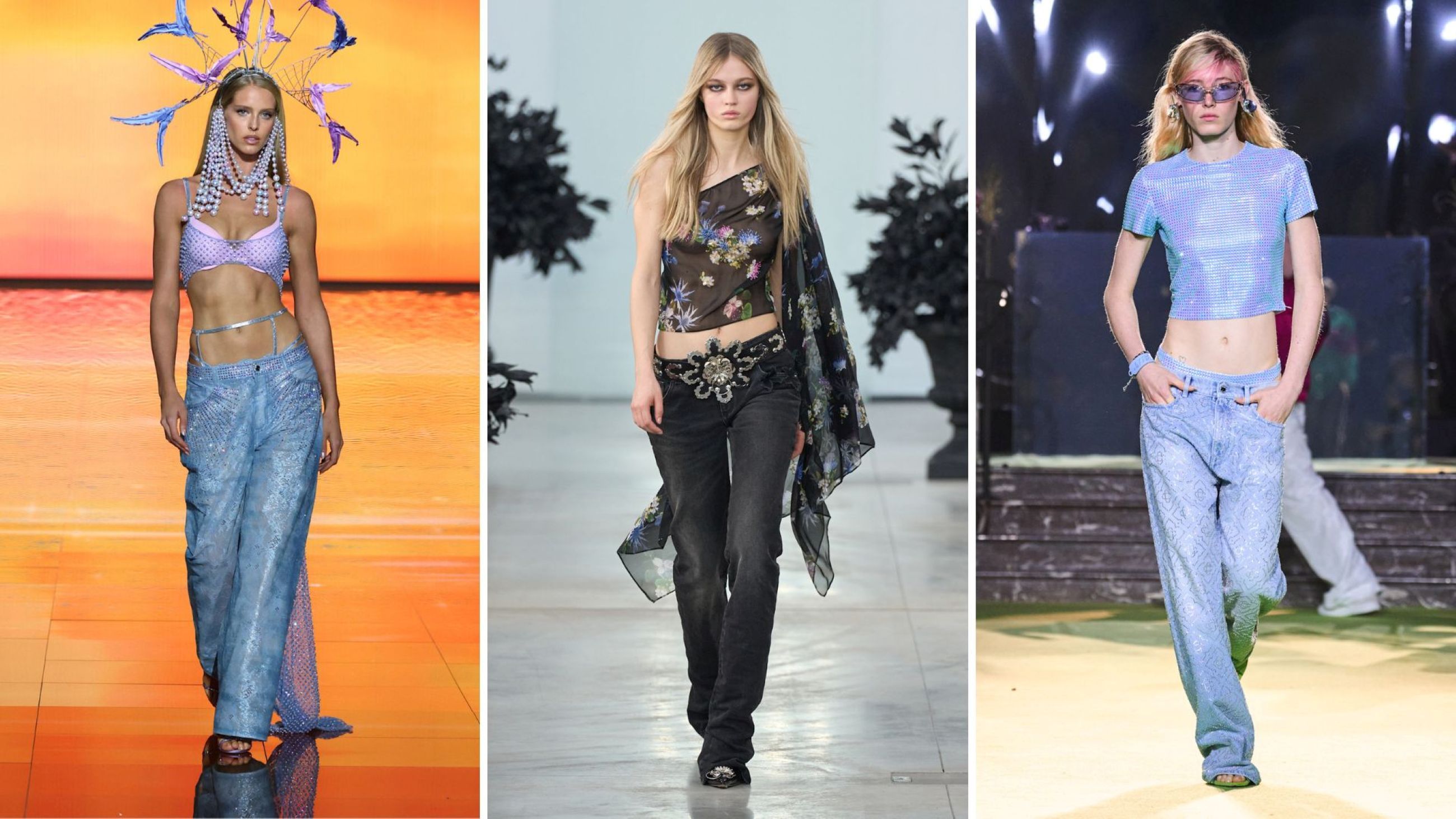 Victoria’s Secret SS26; Blumarine FW25; Casablanca SS26 - Credits: Launchmetrics.com/Spotlight