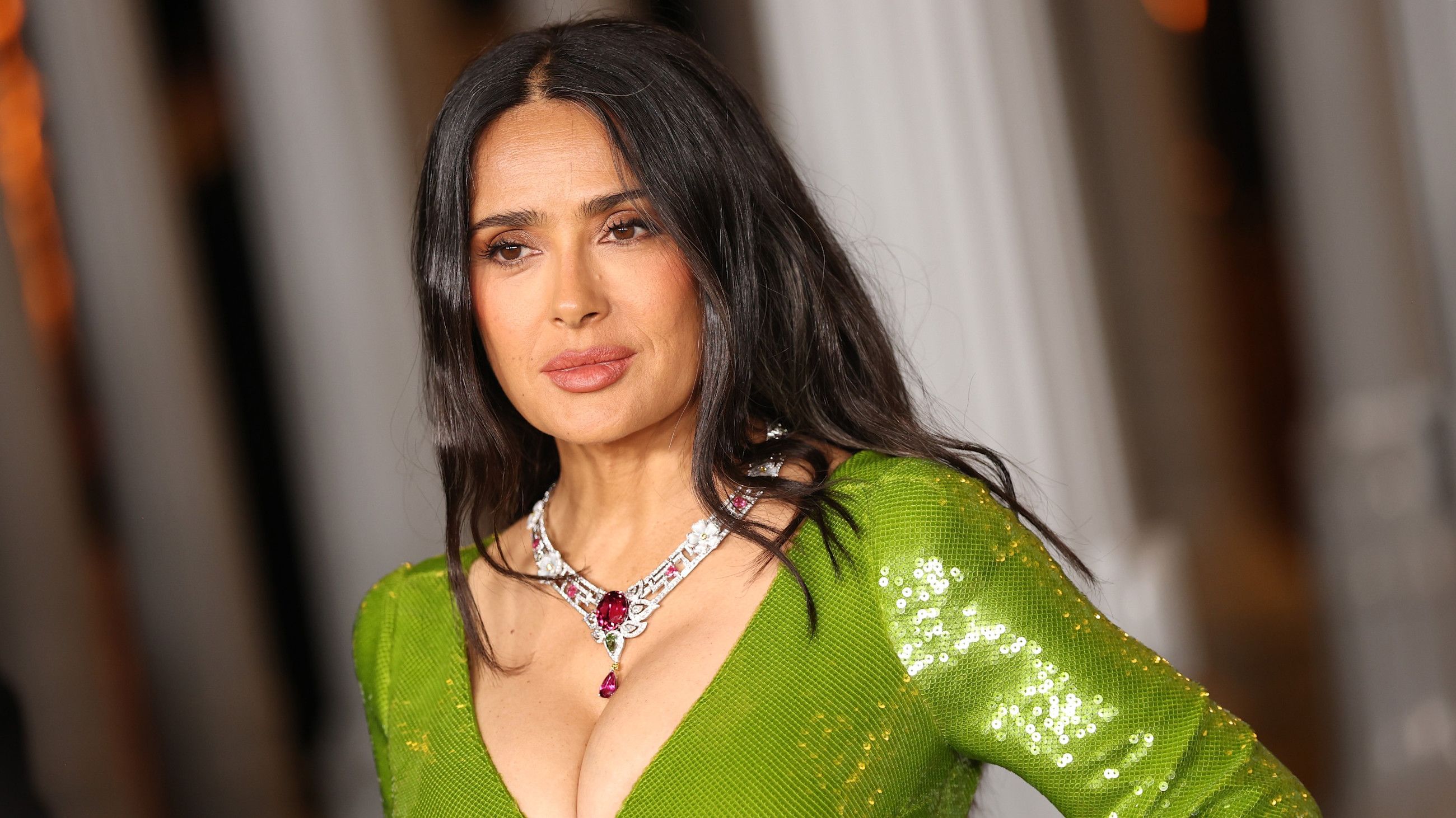 Salma Hayek partecipa al LACMA Art + Film Gala 2025, presso il Los Angeles County Museum of Art, il 1° novembre 2025 a Los Angeles, California - Credits: Getty Images 