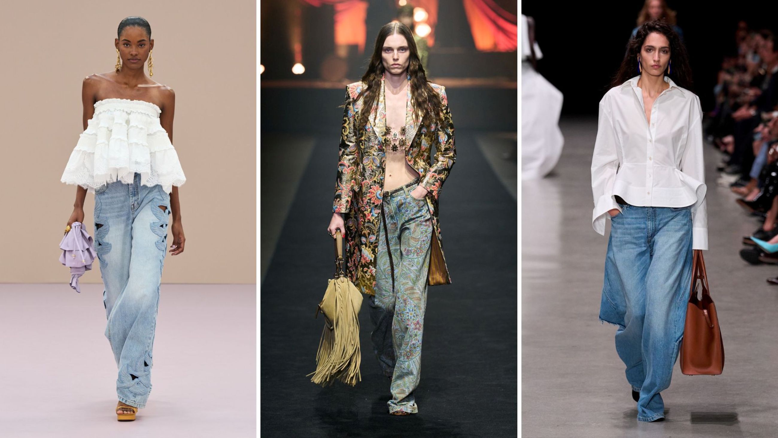 Zimmermann; Etro; Stella McCartney SS26 - Credits: Launchmetrics.com/Spotlight