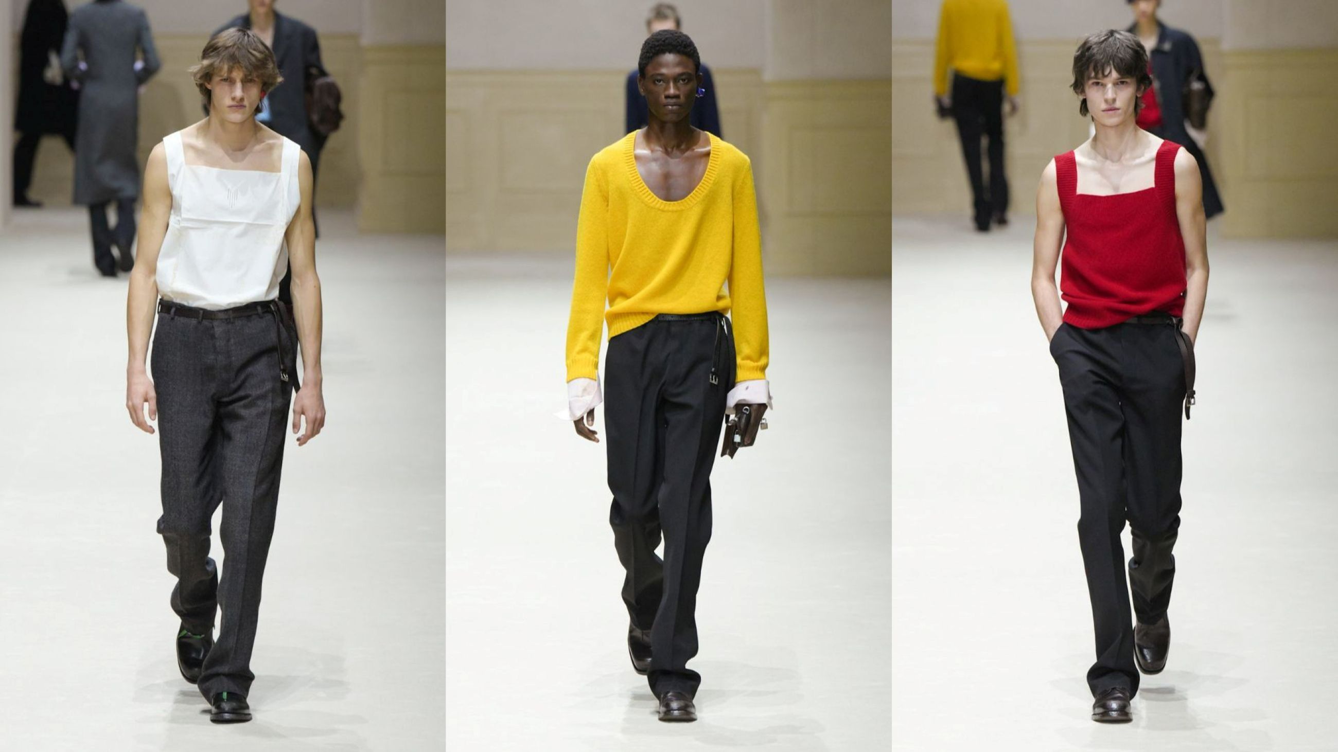 Prada Uomo Fall Winter 2026 - Credits: Launchmetrics.com/Spotlight