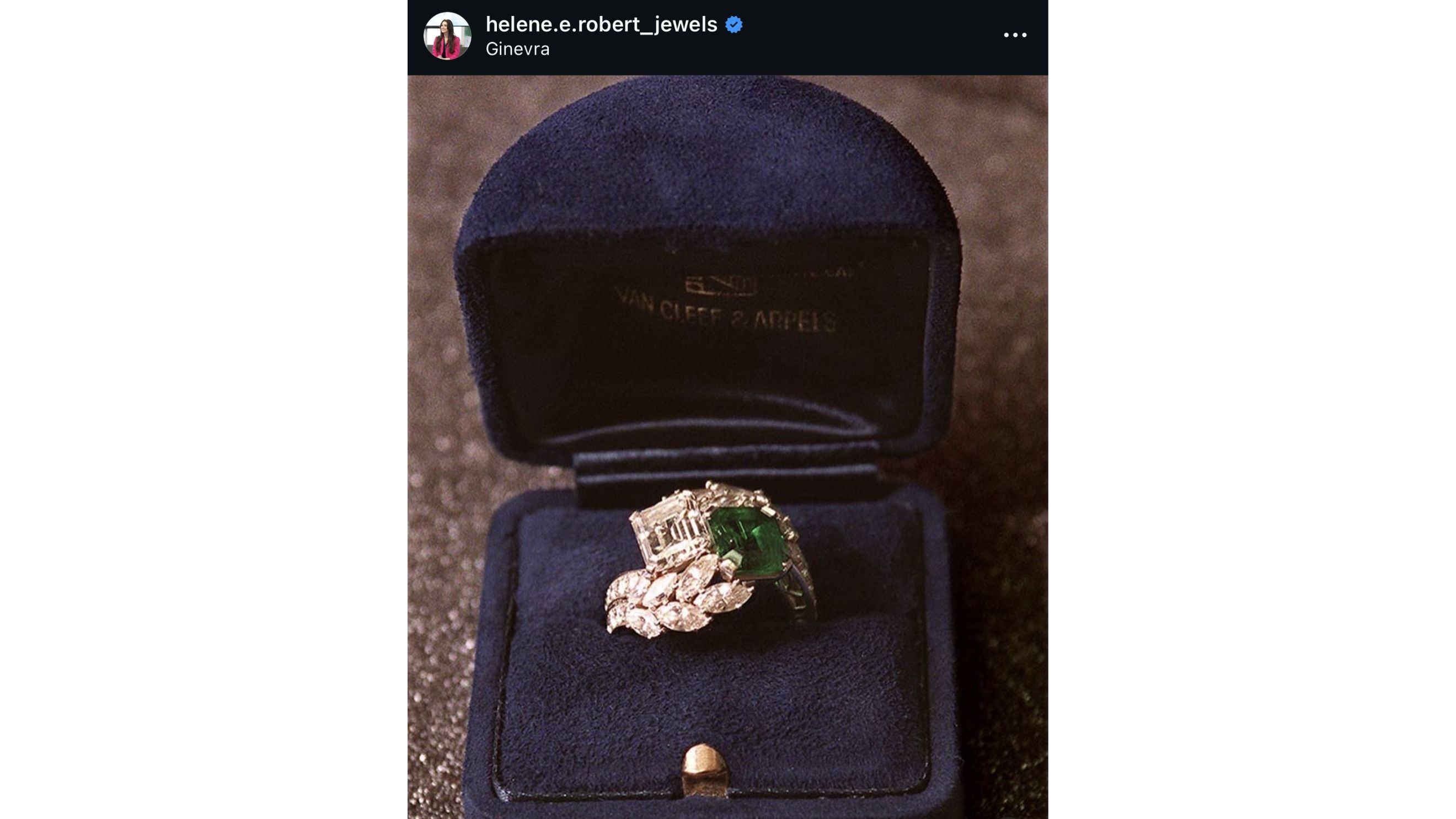L'anello Toi et Moi di Jackie Kennedy
Credits: Dal profilo Instagram ufficiale https://www.instagram.com/helene.e.robert_jewels/