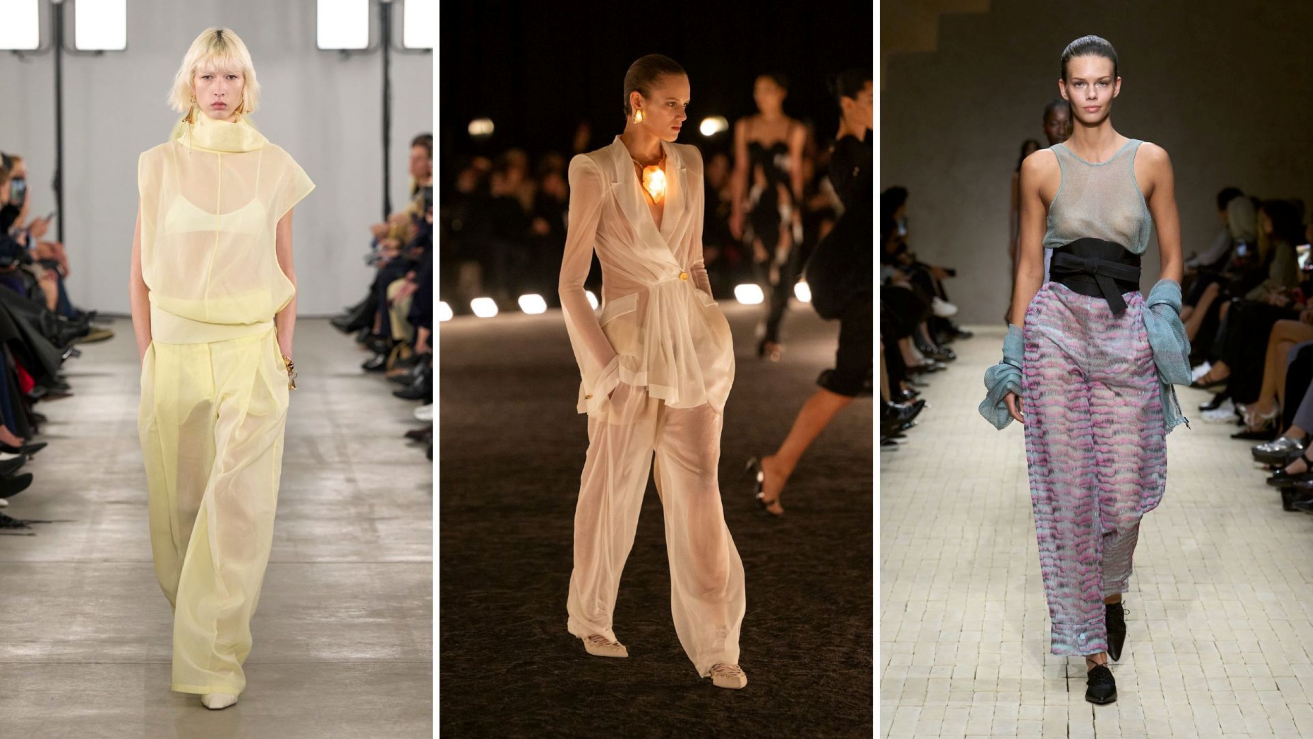 Sportmax; Schiaparelli; Emporio Armani SS26 - Credits: Launchmetrics.com/Spotlight