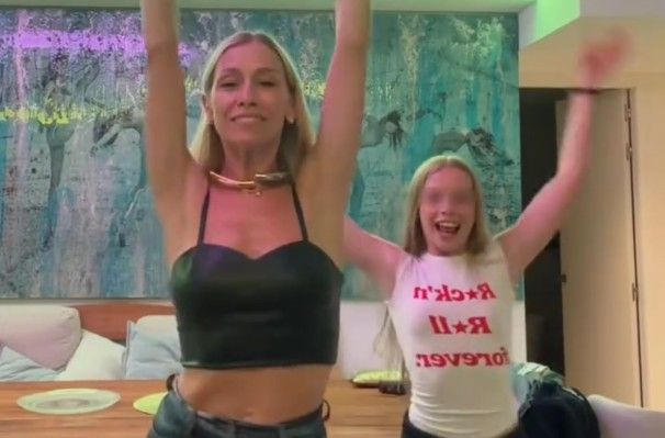 Eleonora Abbagnato e la figlia Julia (TikTok_@eleonora.abbagnat5)