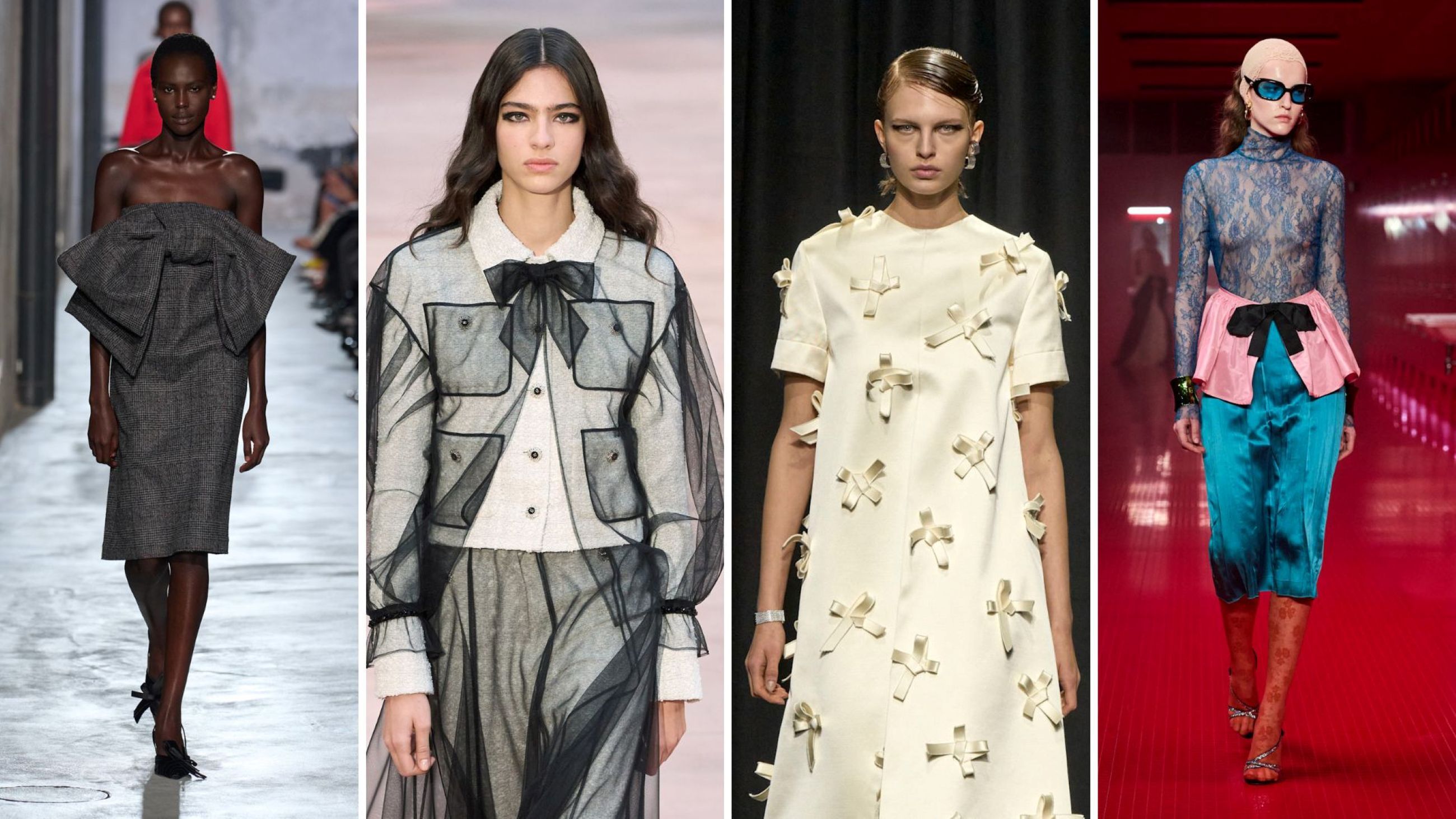 N°21 FW25; Chanel FW25; Jil Sander FW25; Valentino FW25 - Credits: Launchmetrics.com/Spotlight