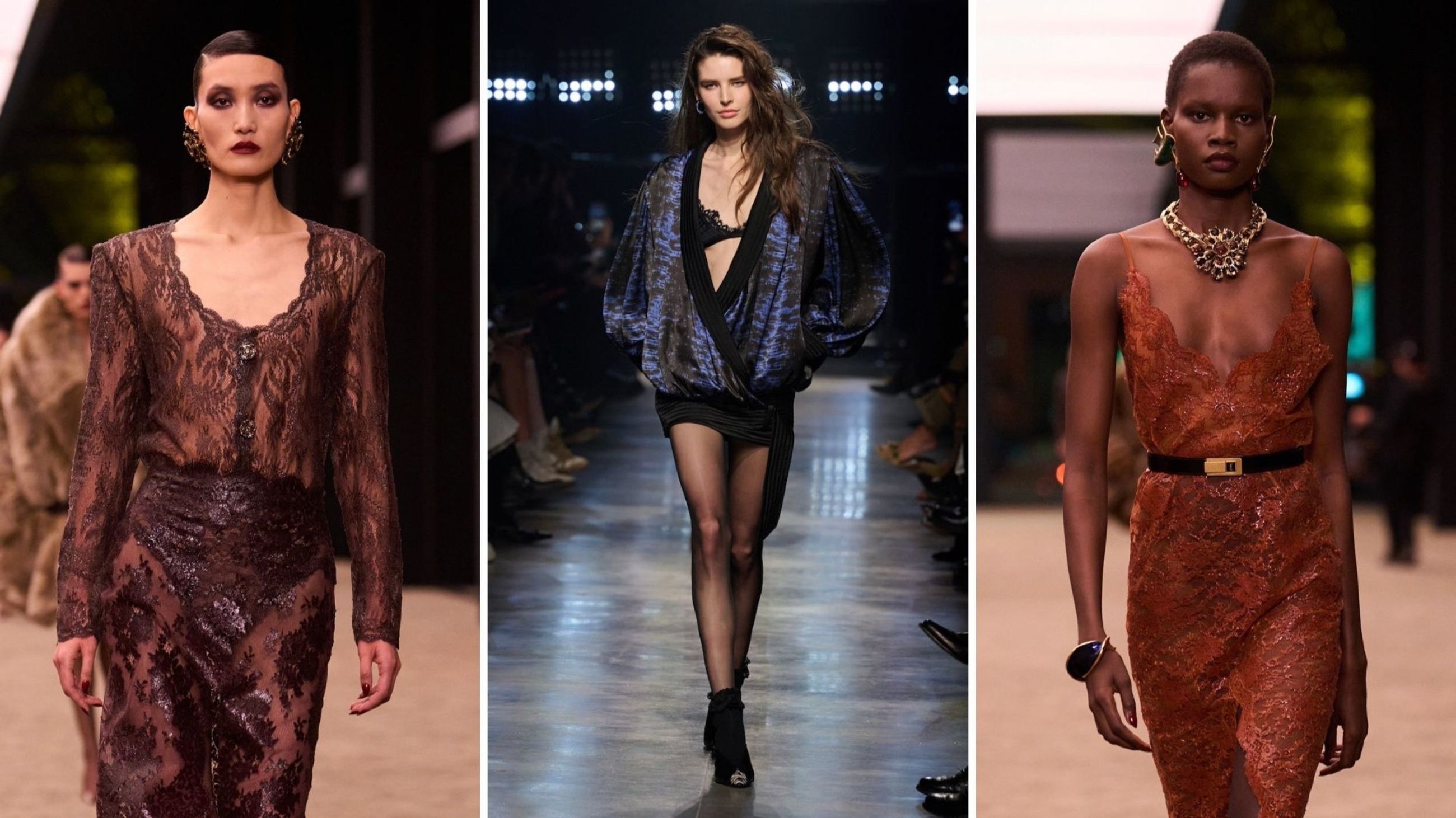  Saint Laurent; Isabel Marant FW26 - Credits: Launchmetrics.com/Spotlight