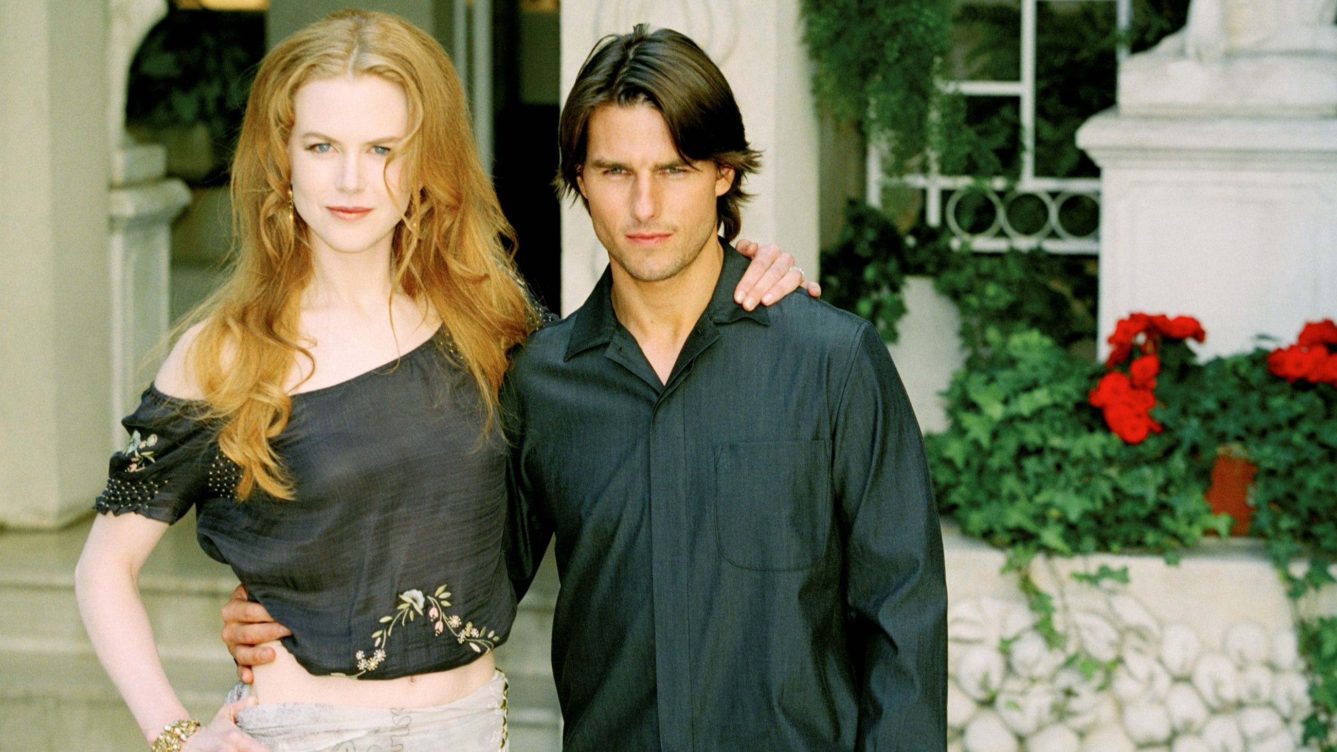 L’attrice australiana Nicole Kidman e l’attore americano Tom Cruise partecipano a un photocall nei giardini dell’Hotel Ritz per promuovere il film di Stanley Kubrick Eyes Wide Shut - Credits: Getty Images