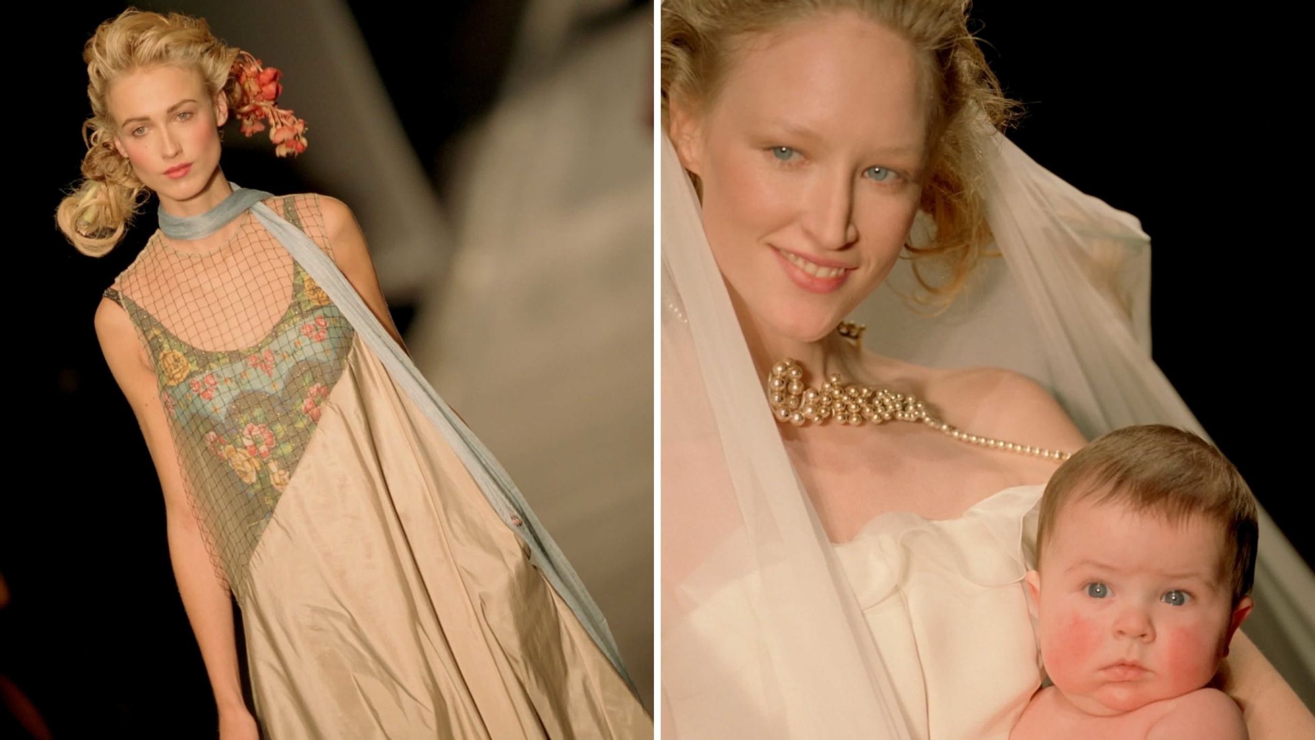 L’Haute Couture di Jean Paul Gaultier nel 2001 - Credits: Getty Images