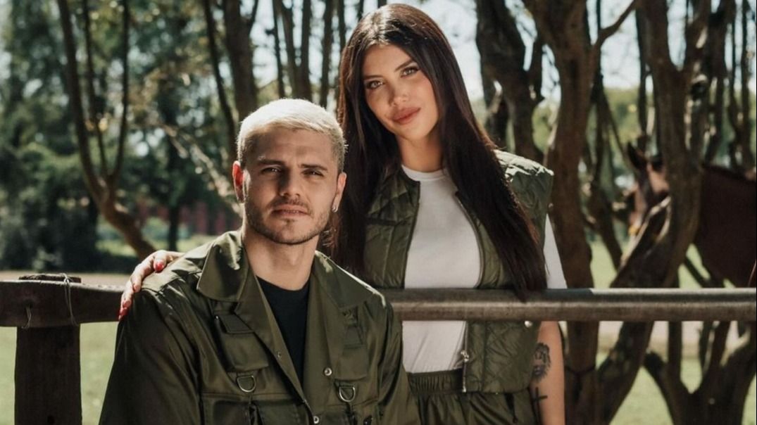 Wanda Nara e Mauro Icardi (foto Instagram)