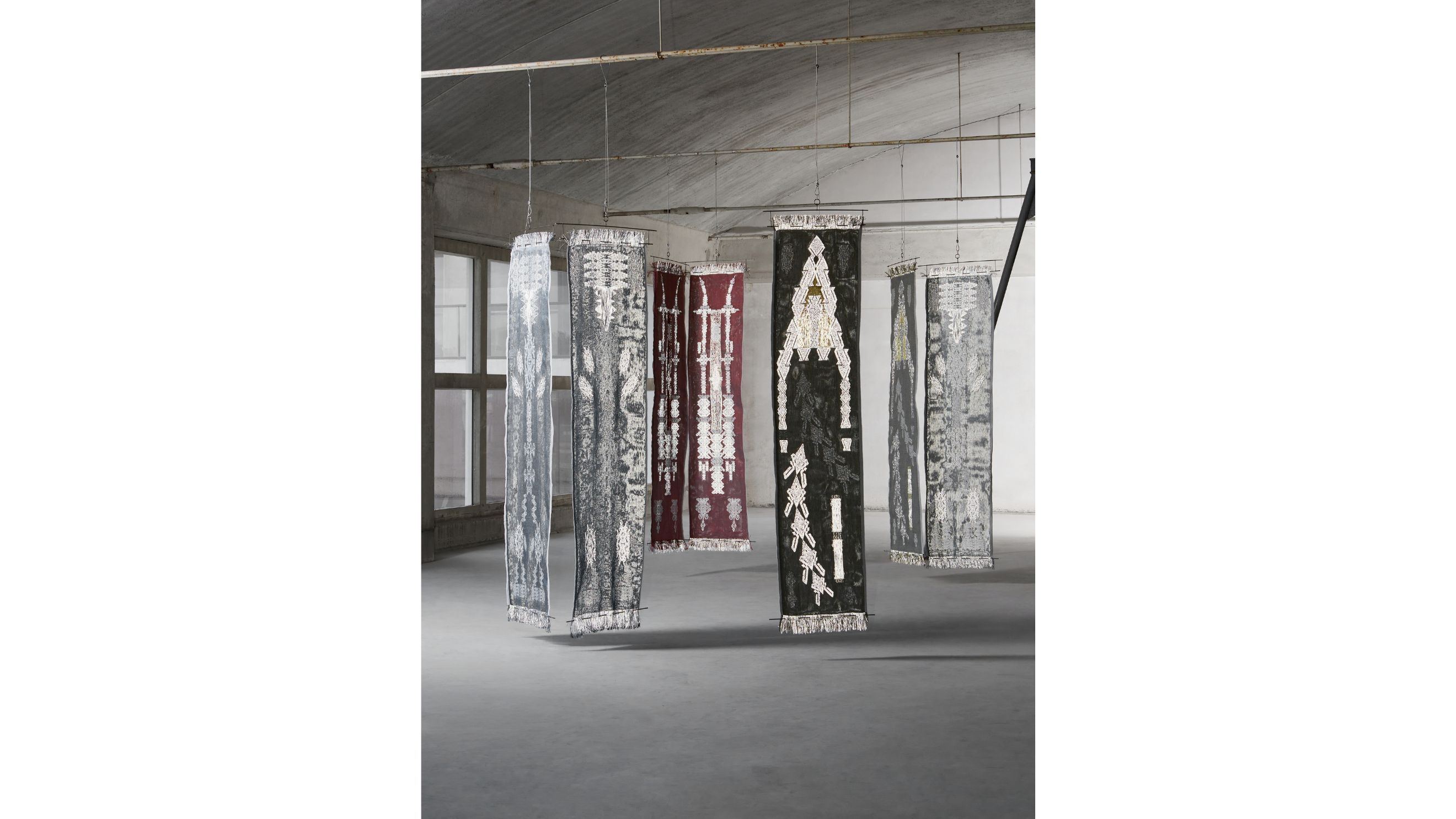 L’installazione To Read a Pattern di Marie Schon - Courtesy Nicole Marnati