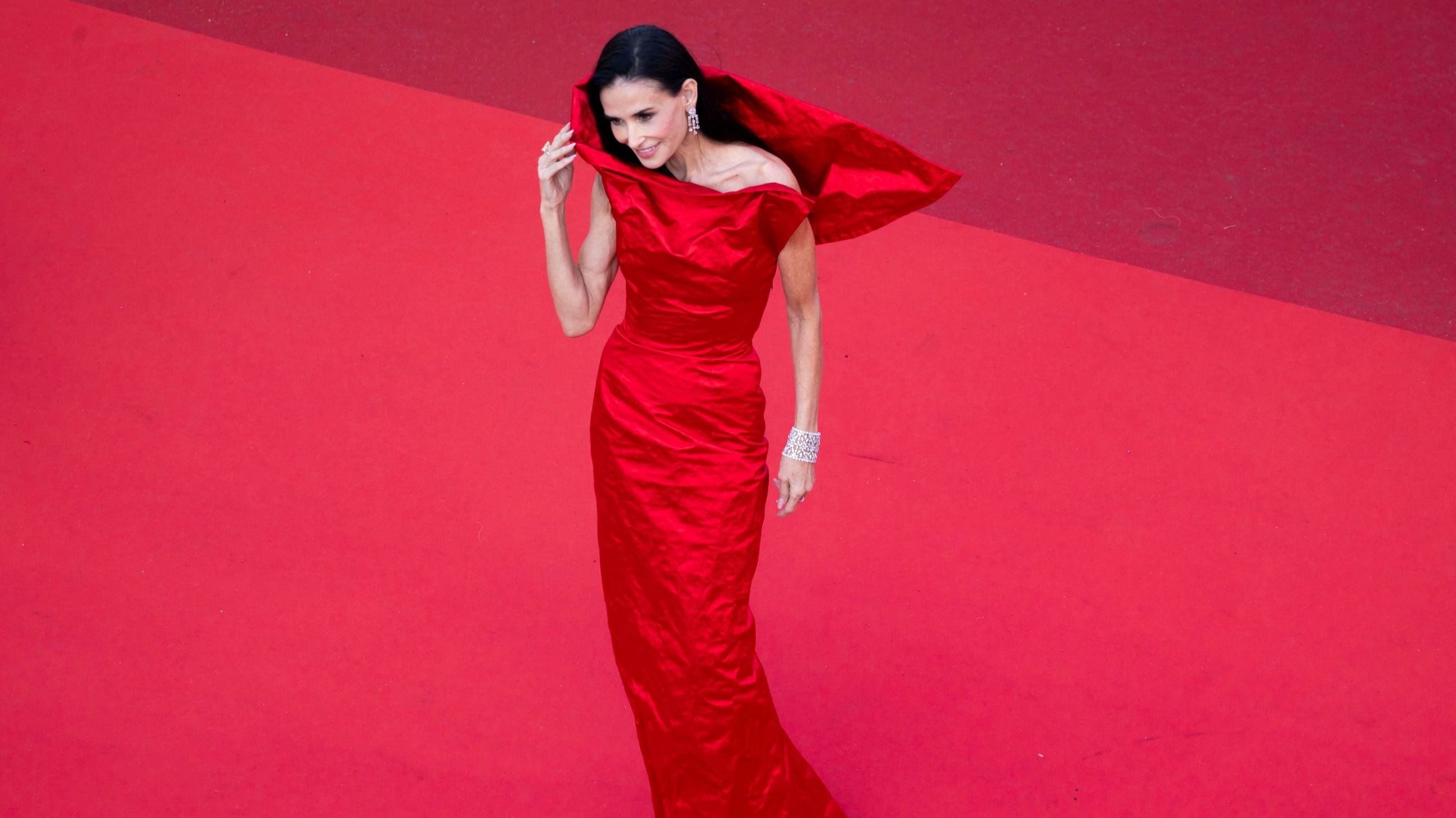 Demi Moore partecipa alla proiezione di "Fatherland" durante il 79º Festival del Cinema di Cannes, 2026 - Credits Getty Images