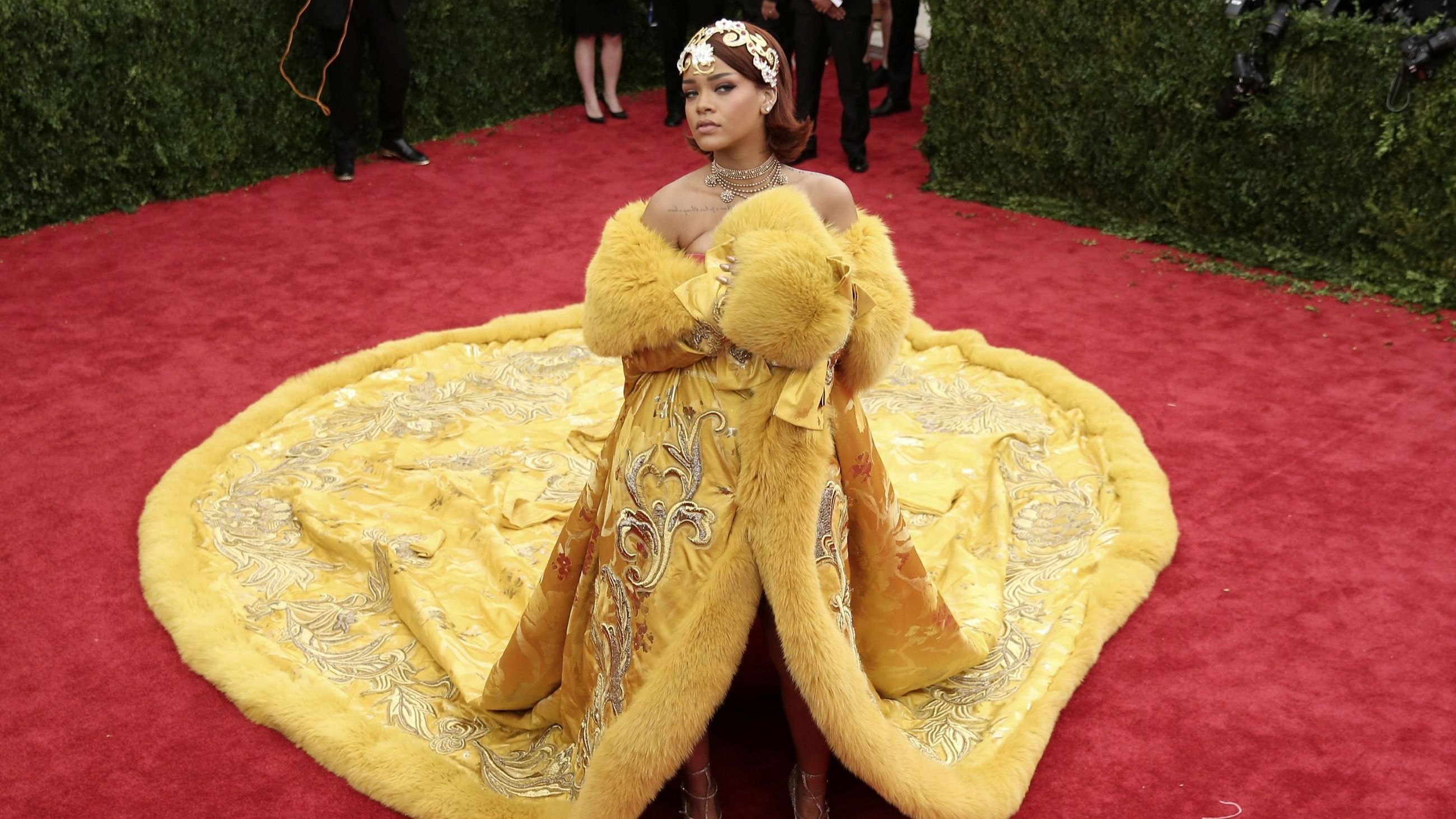 Rihanna al Met Gala 2015 - Credits Getty Images