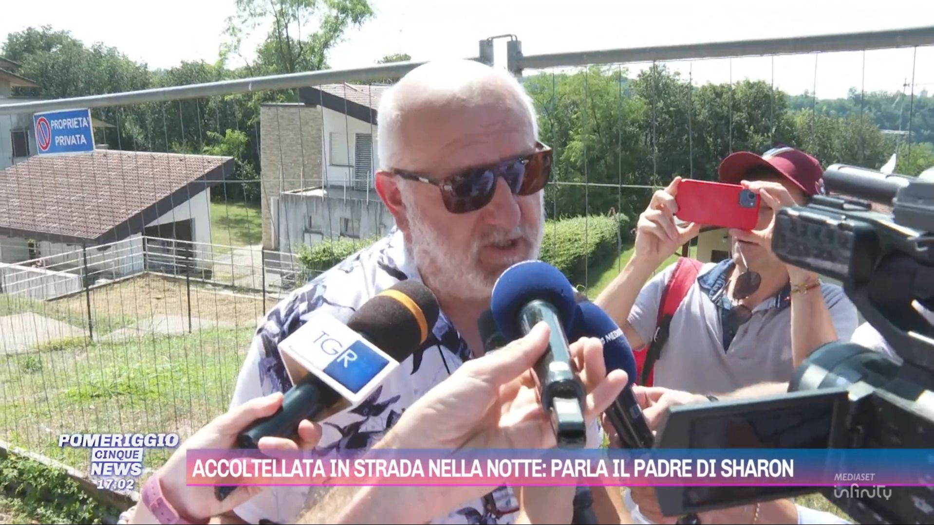 Le parole del padre di Sharon Verzeni, accoltellata in strada nella notte