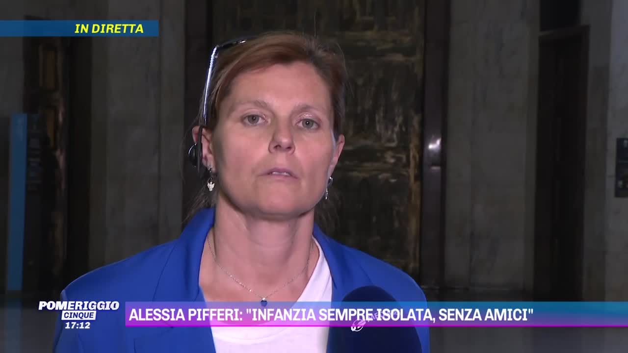 Viviana Pifferi, sorella di Alessia Pifferi, parla a Pomeriggio Cinque