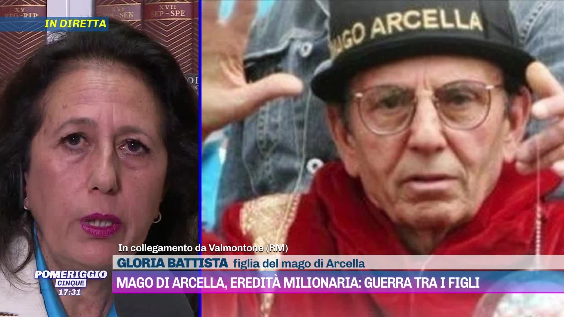 Gloria Battista, figlia del mago di Arcella