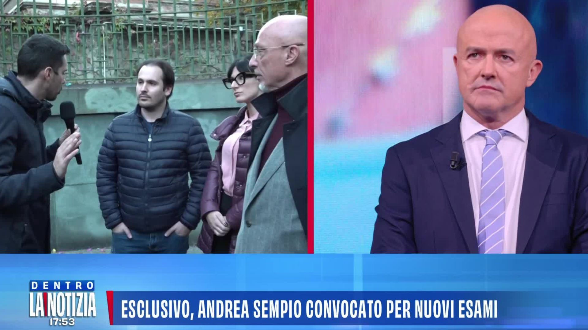 Andrea Sempio a Dentro la notizia