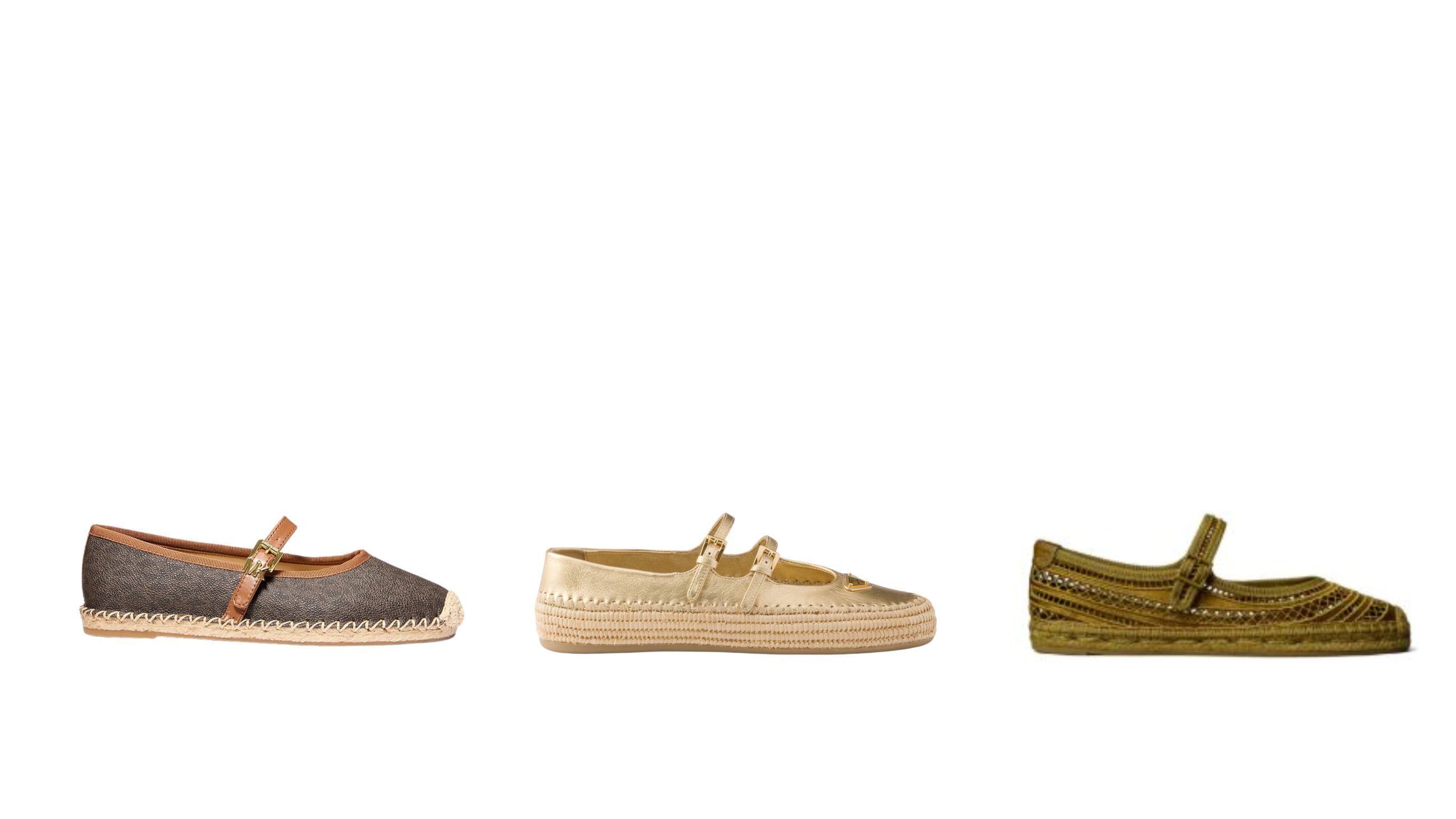 Da sinistra: Michael Kors; Prada; Tory Burch