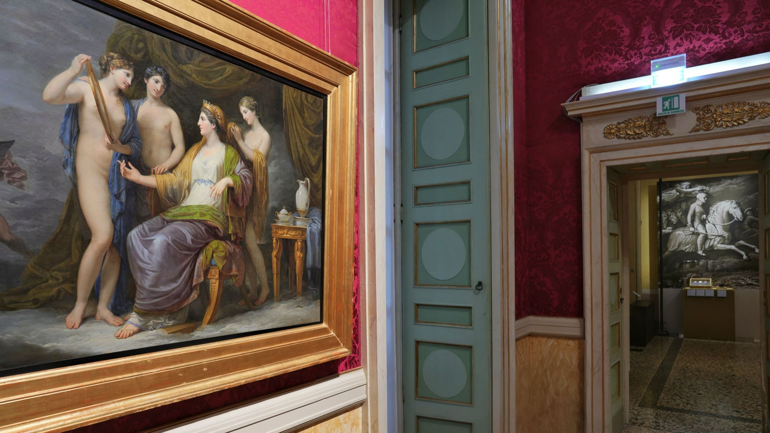 Allestimento mostra Appiani - Courtesy Press Office 