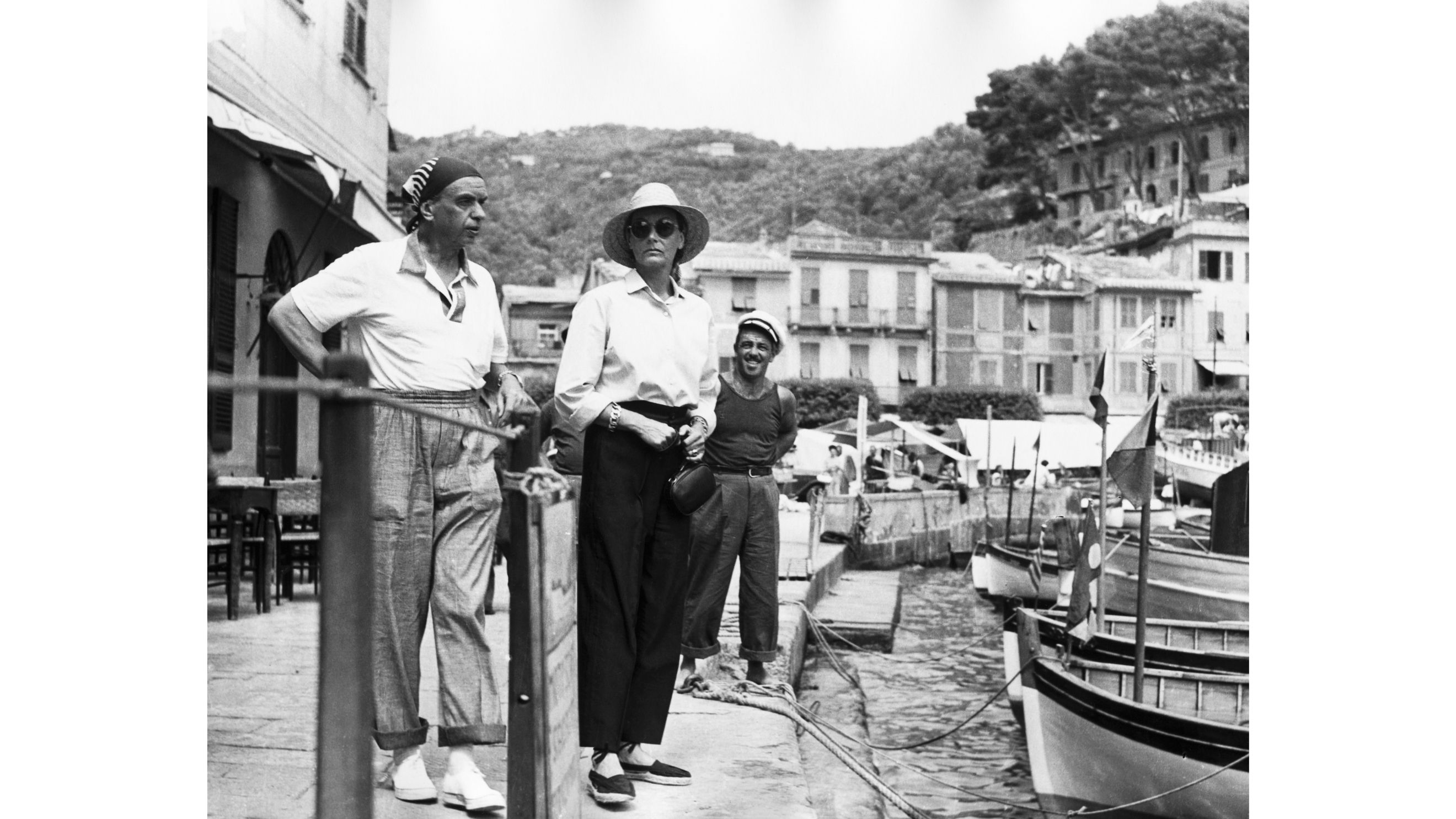 Greta Garbo a Portofino 
Credit: Getty Images