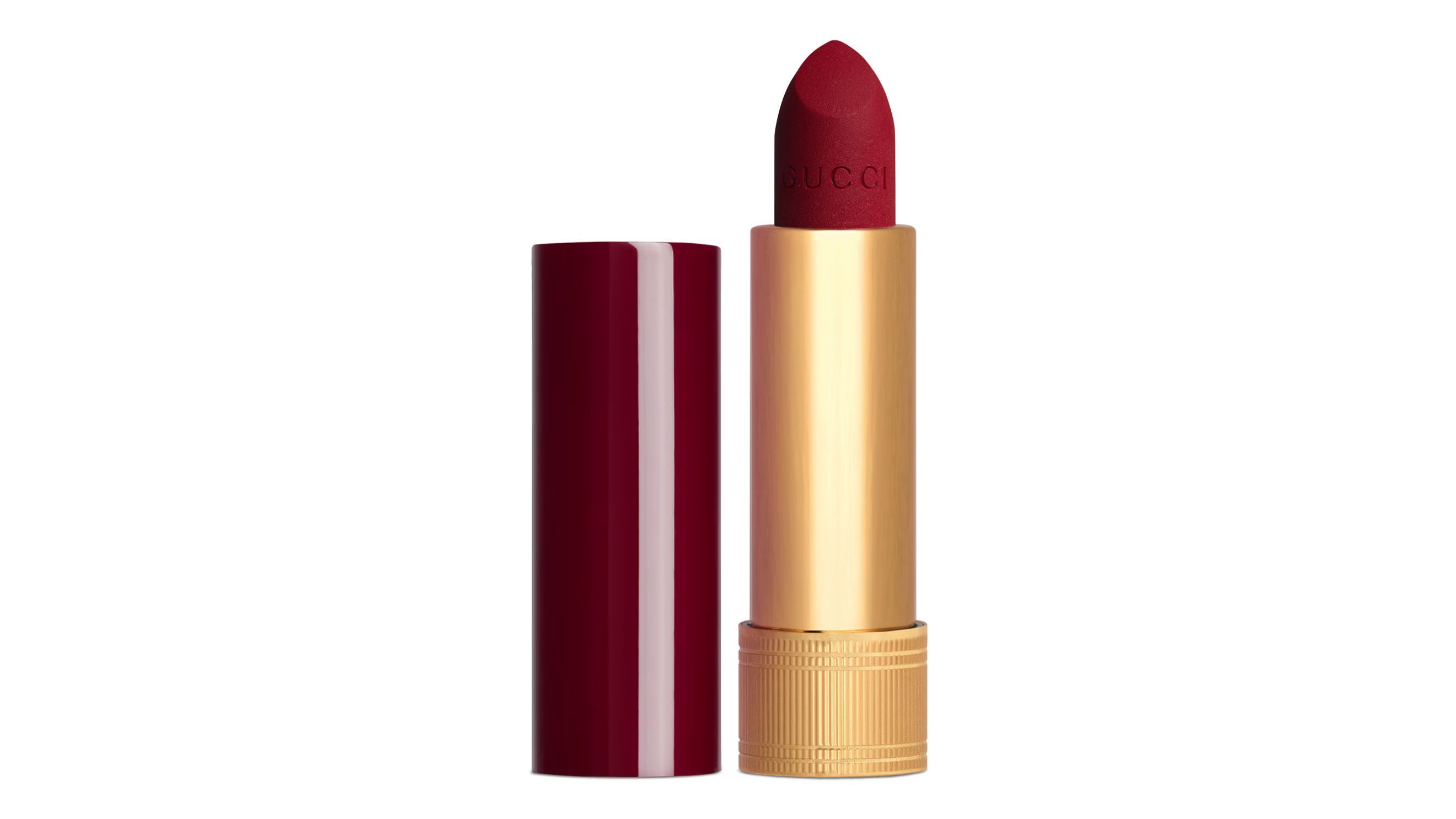 Gucci, Rouge à Lévres Mat Rosso Ancora
Courtesy Press Office