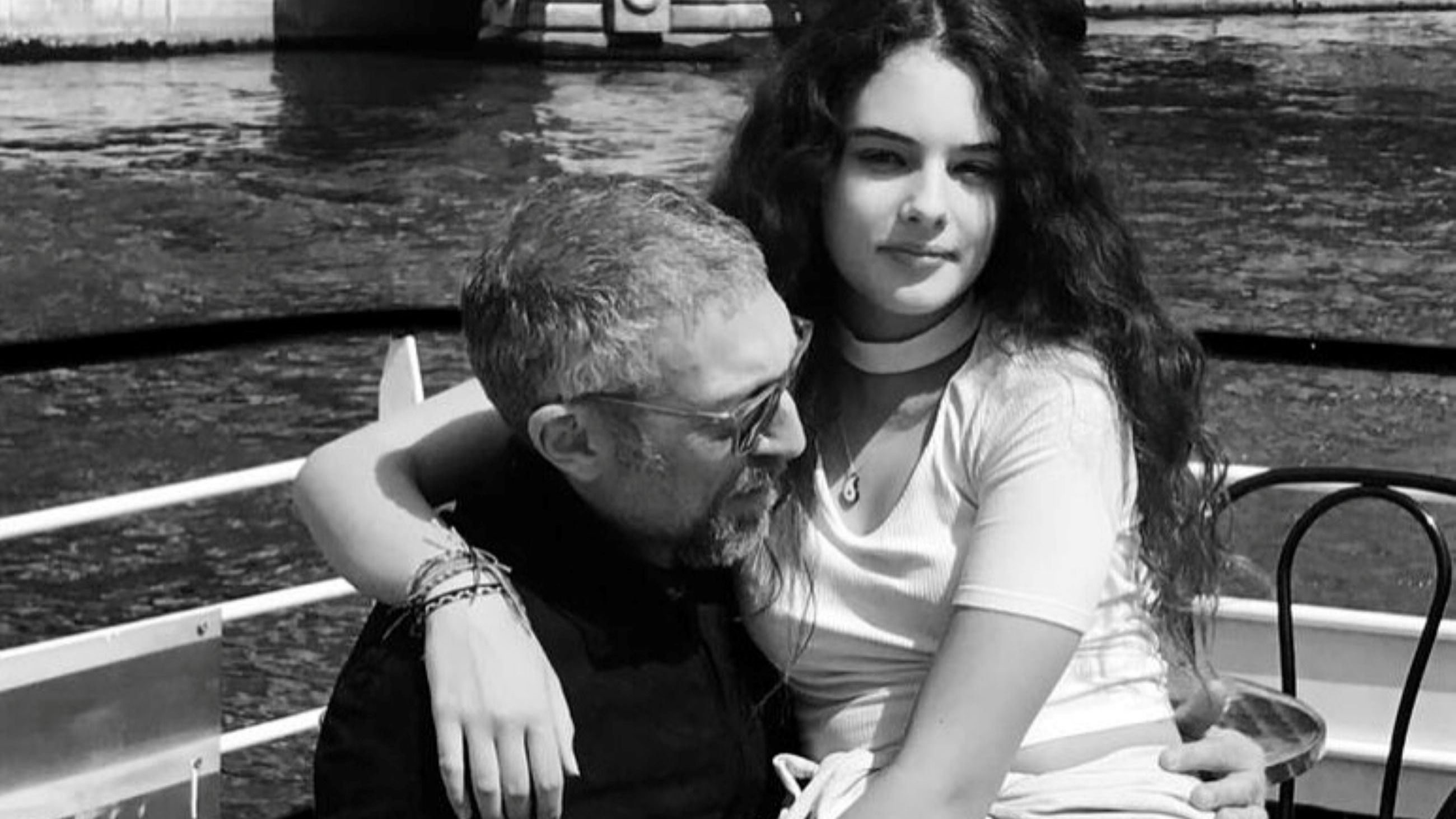 Vincent e Deva Cassel in un’immagine tratta dal profilo Instagram di Vincent Cassel