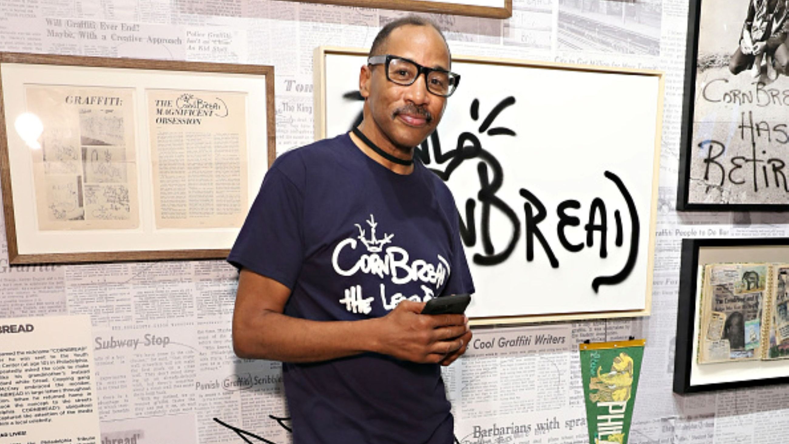 Cornbread alla serata inaugurale di Beyond the Streets a 25 Kent, New York, 19 giugno 2019, evento ospitato da Roger Gastman e LL COOL J. - Credits Getty Images