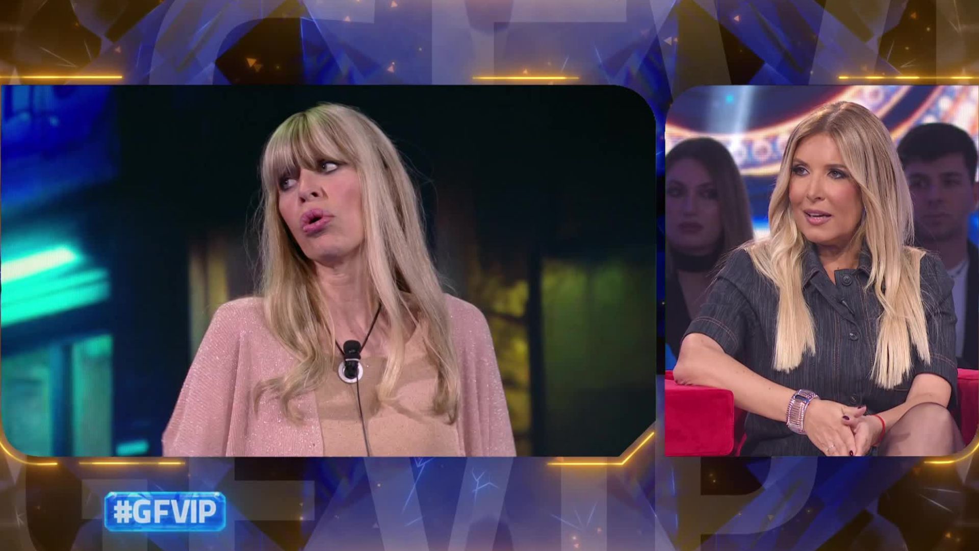 Grande Fratello Vip, Alessandra Mussolini e Selvaggia Lucarelli 