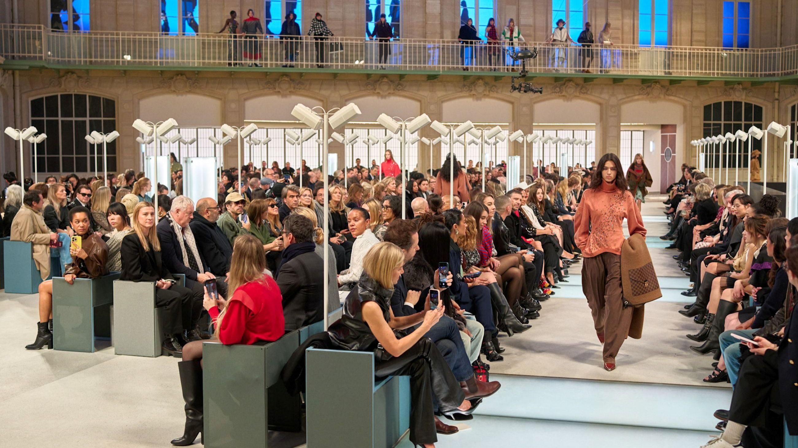 Un momento della sfilata FW24/25 di Louis Vuitton 
Credits Launchmetrics.com/Spotlight