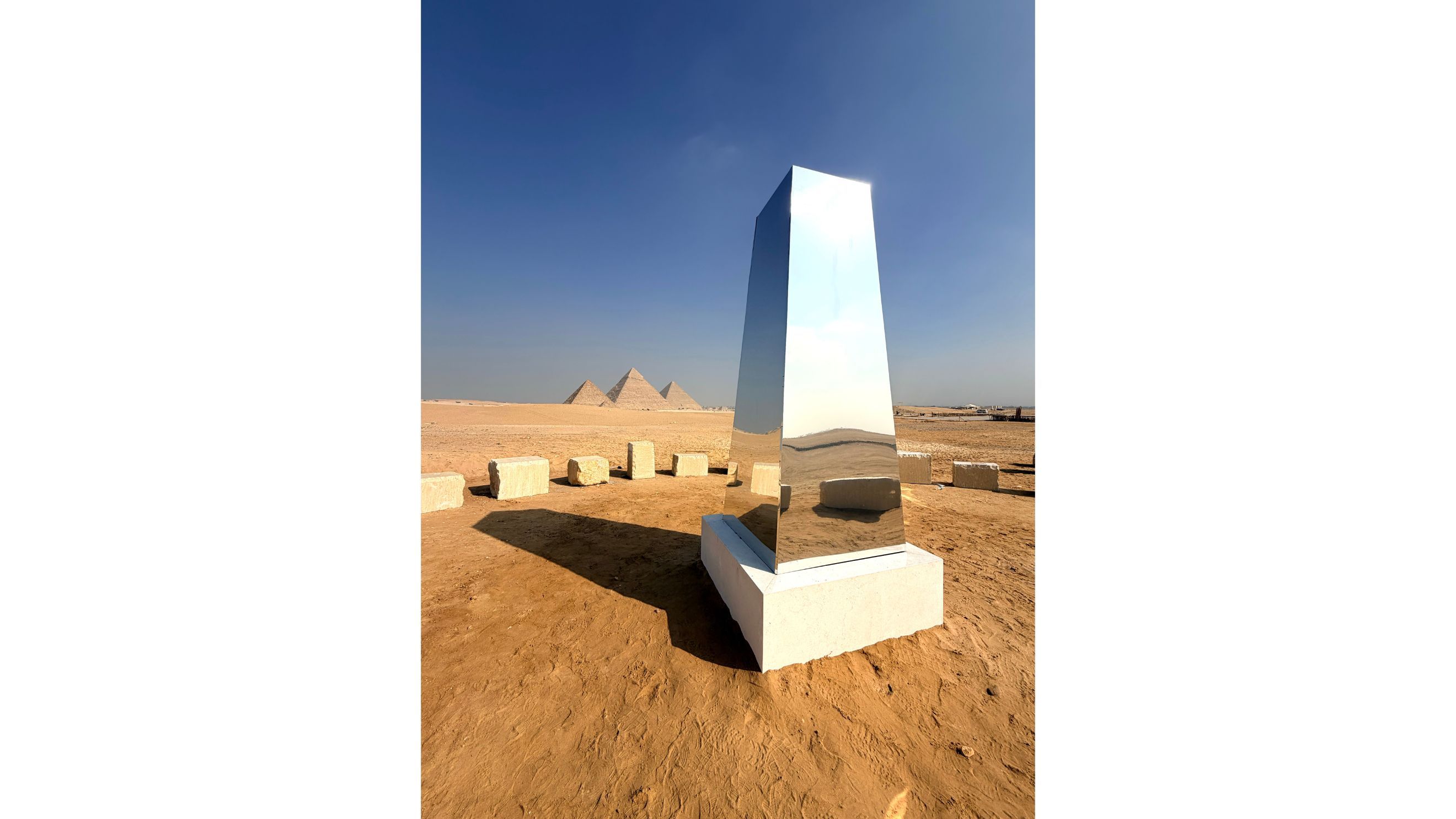 Terzo Paradiso, Giza - Courtesy Press Office