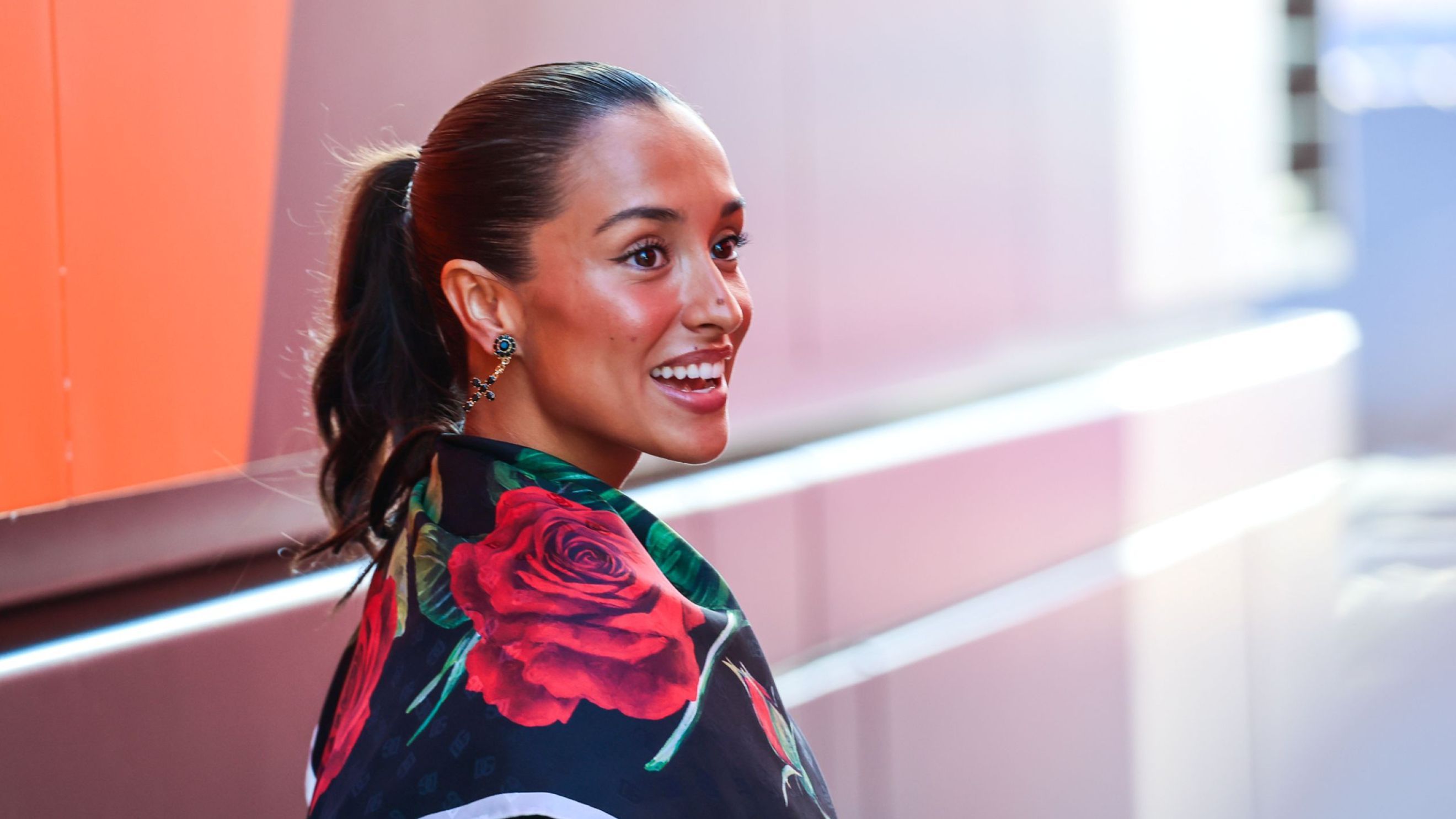 Alexandra Saint Mleux all’Autodromo Nazionale di Monza per il Gran Premio di F1, 2025 
Credit Getty Images