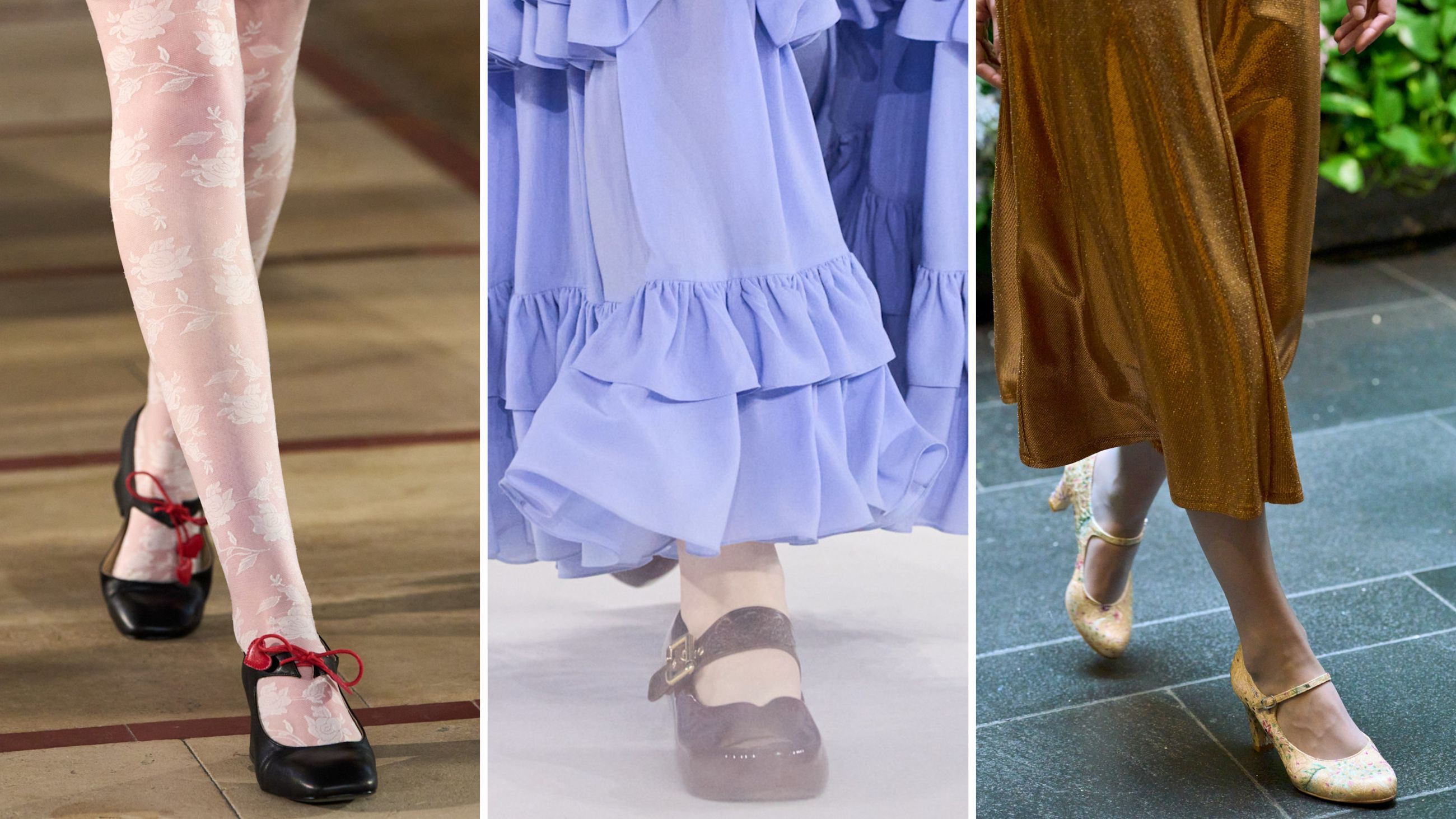 Sfilate FW26: da sinistra Bora Aksu; Chloé; Luisa Beccaria - Credits: Launchmetrics.com/Spotlight