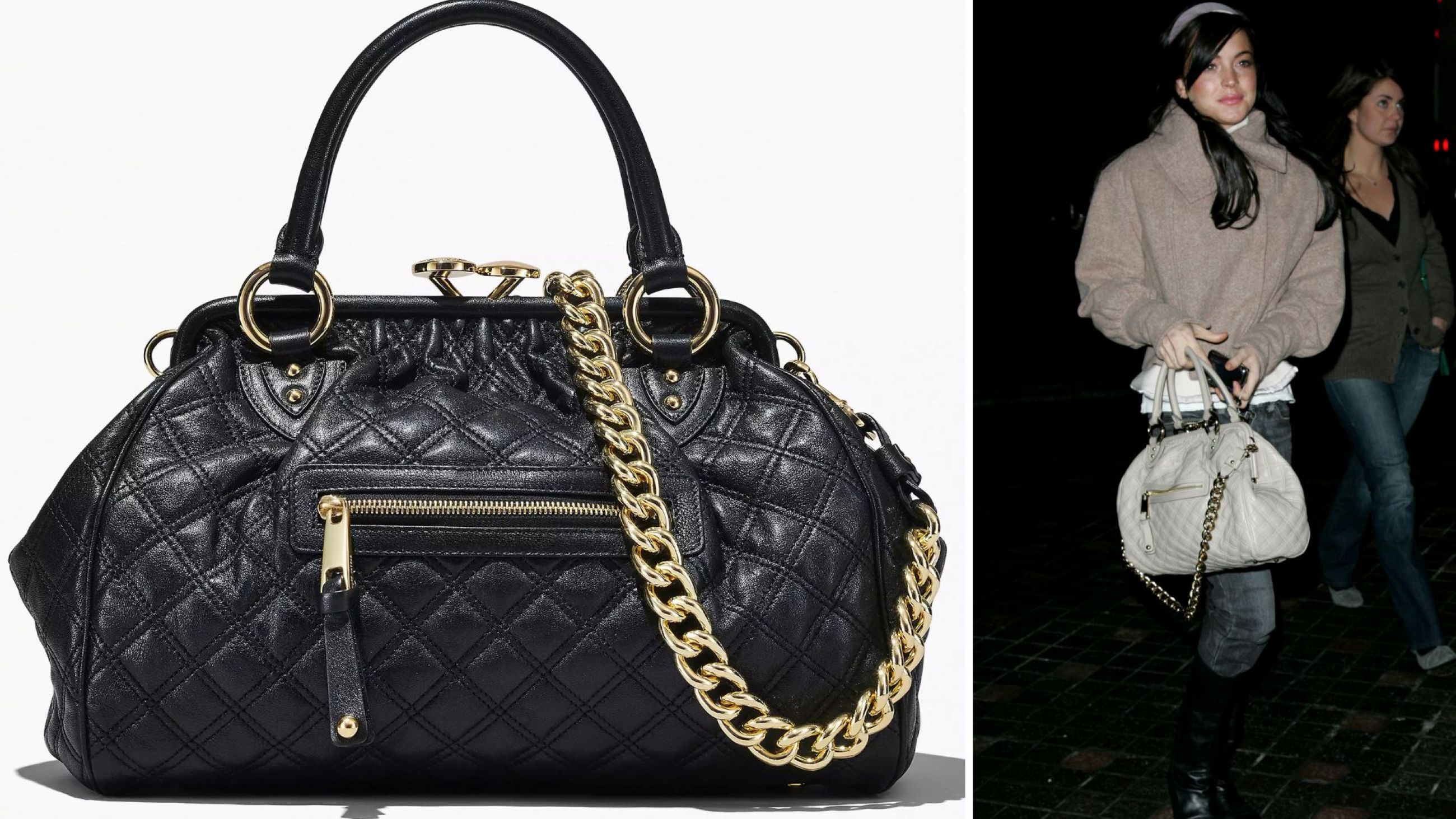 Marc Jacobs Stam; Lindsay Lohan nel 2006 - Credits: Courtesy Press Office; Getty Images