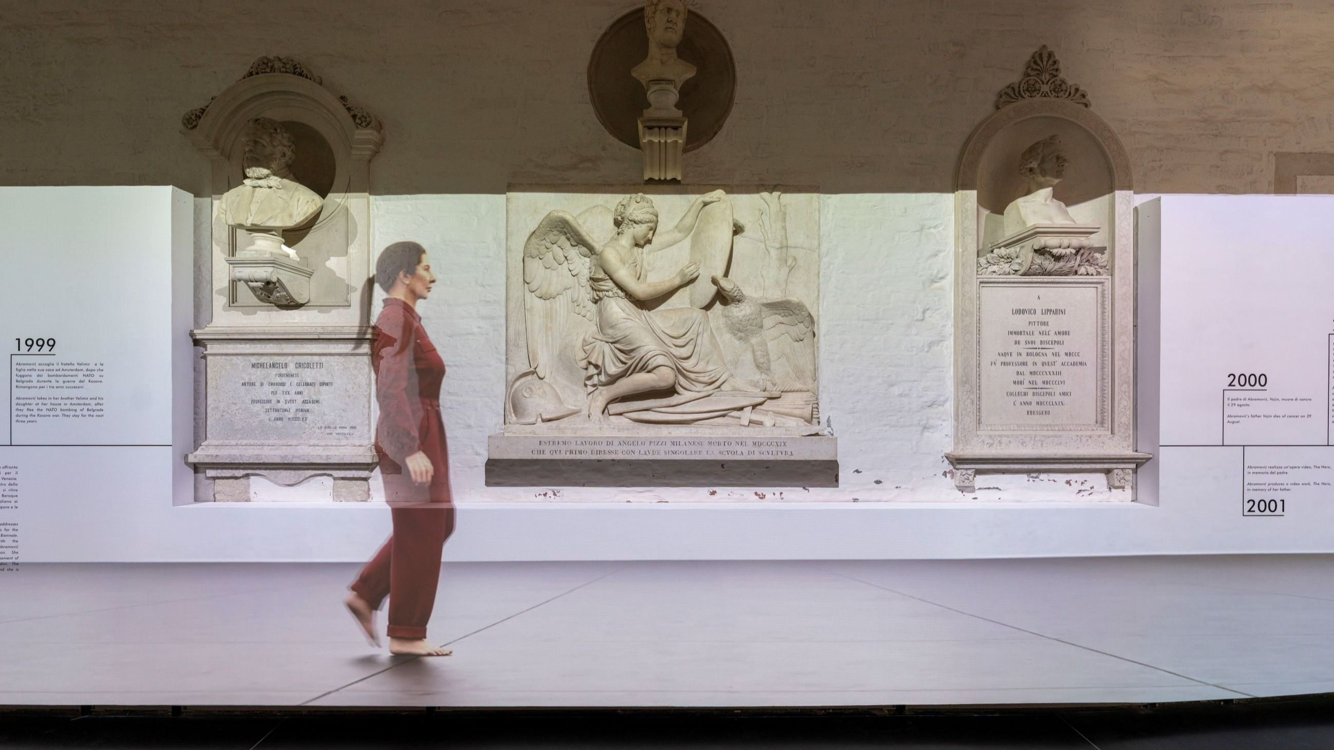 Alle Gallerie dell’Accademia: Marina Abramović, Transforming Energy - Empty Spaces - Courtesy photo Matteo de Fina