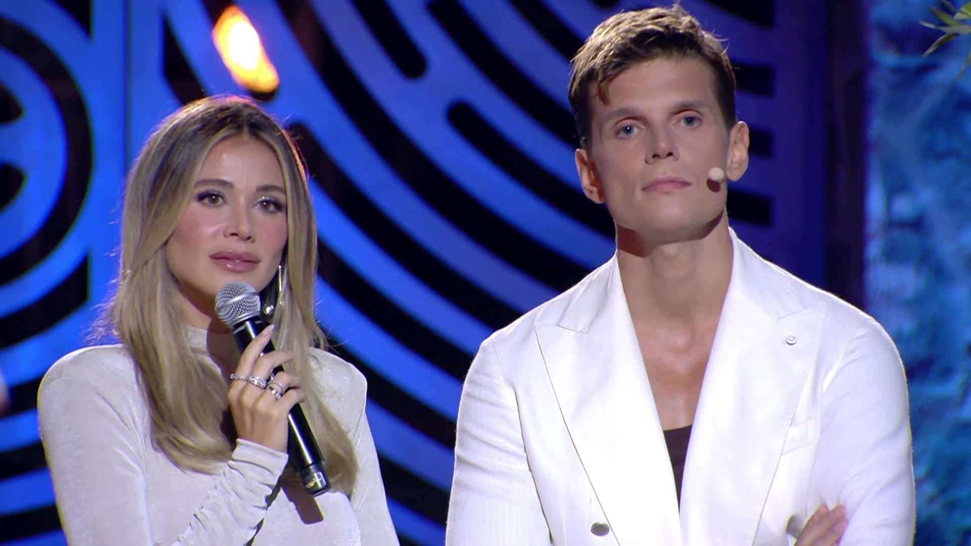 Alessandro Egger nella prima puntata de La Talpa