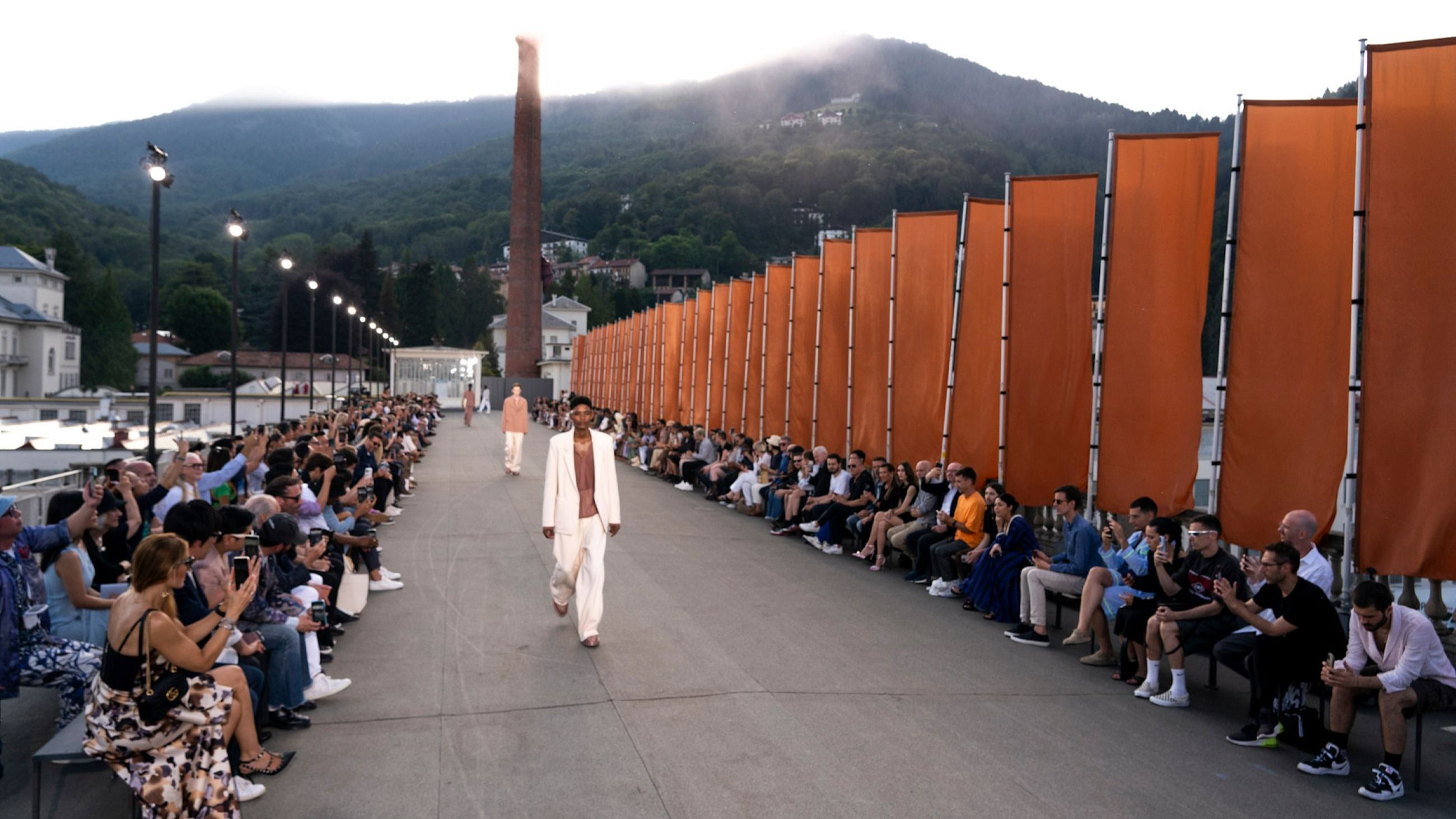 Zegna SS23 - Credits Launchmetrics.com/Spotlight 