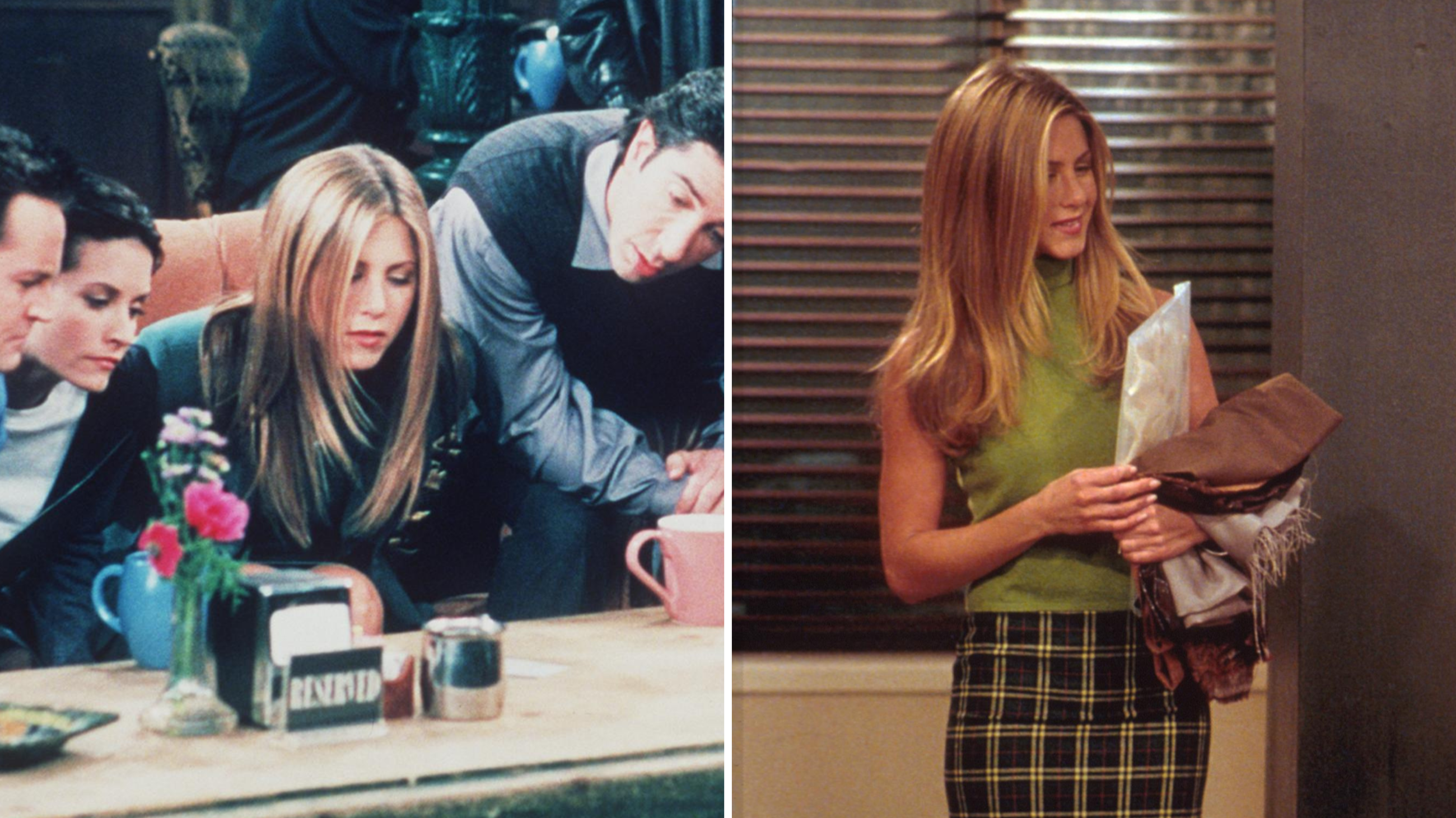 Jennifer Aniston nei panni di Rachel Green nella serie tv Friends
Credit: Getty Images
