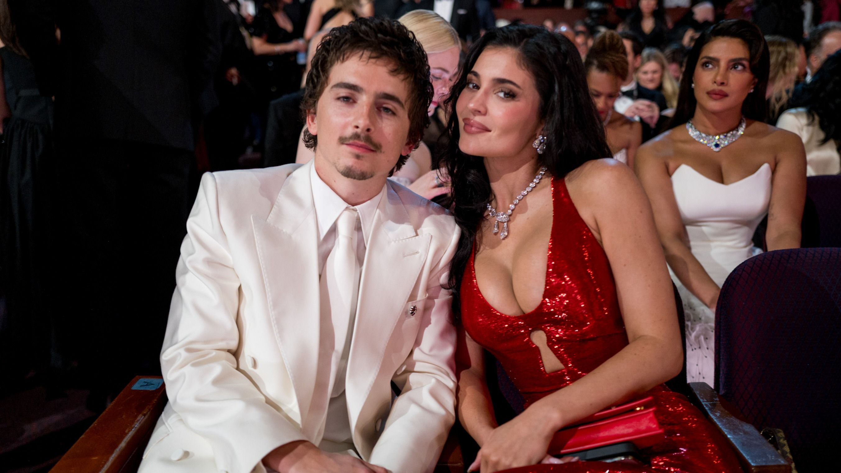 Timothée Chalamet e Kylie Jenner partecipano alla 98ª edizione degli Oscar - Credits: Getty Images 