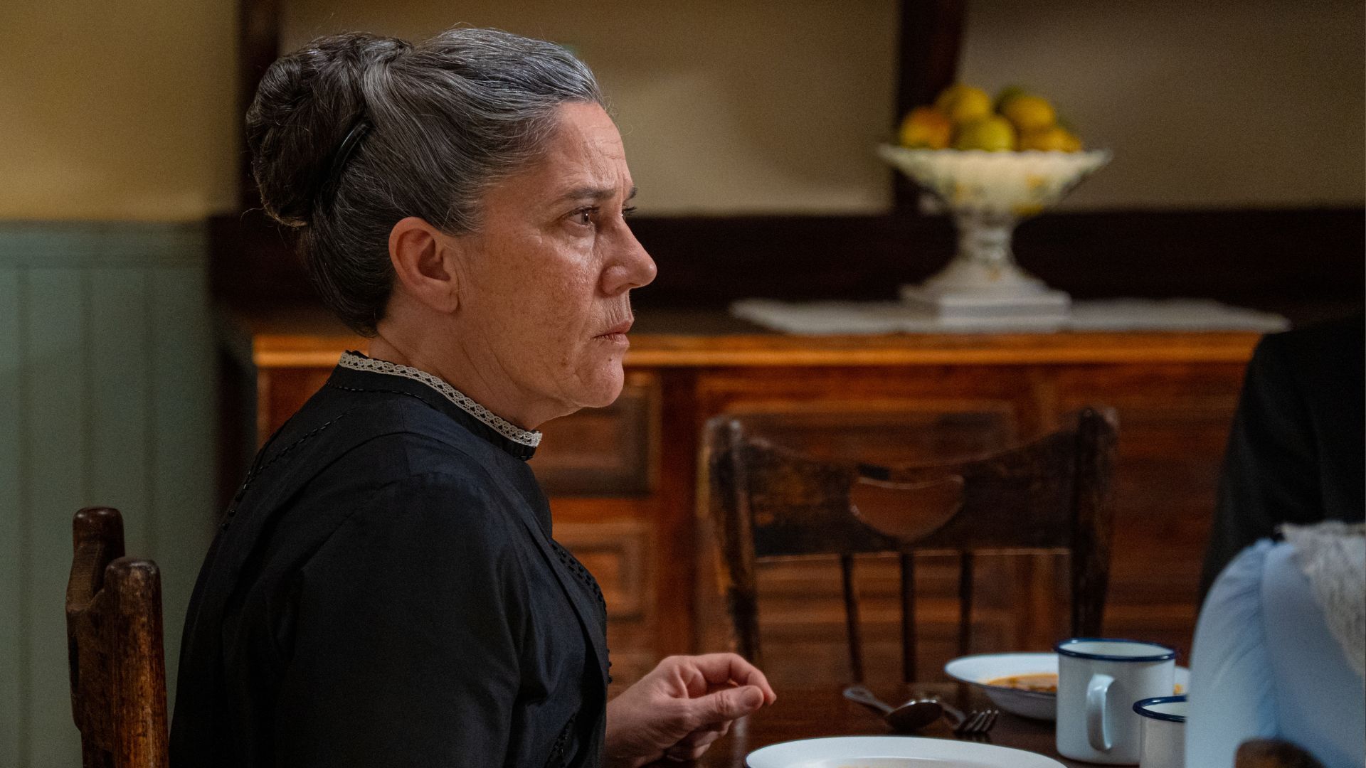 Marga Martìnez (Petra Arcos) in una scena de La Promessa